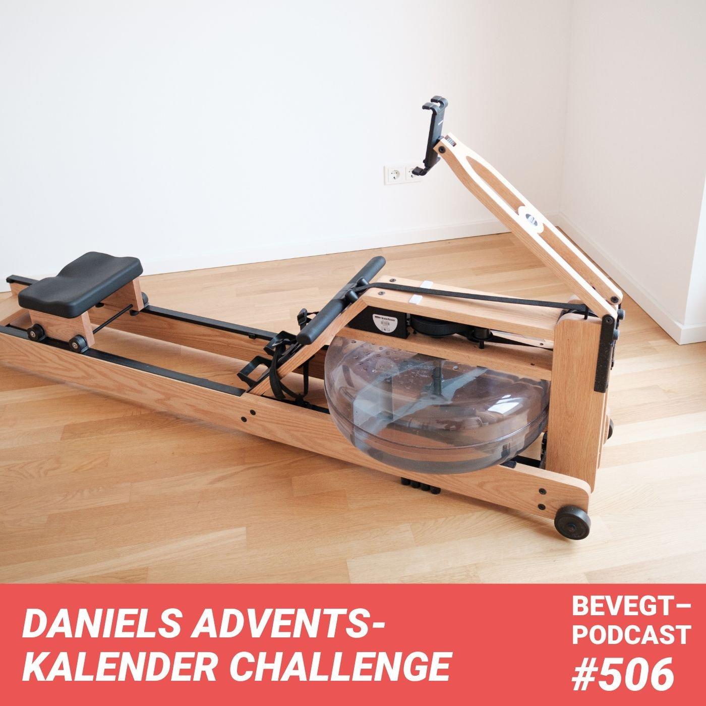 Daniels Adventskalender-Ruderchallenge