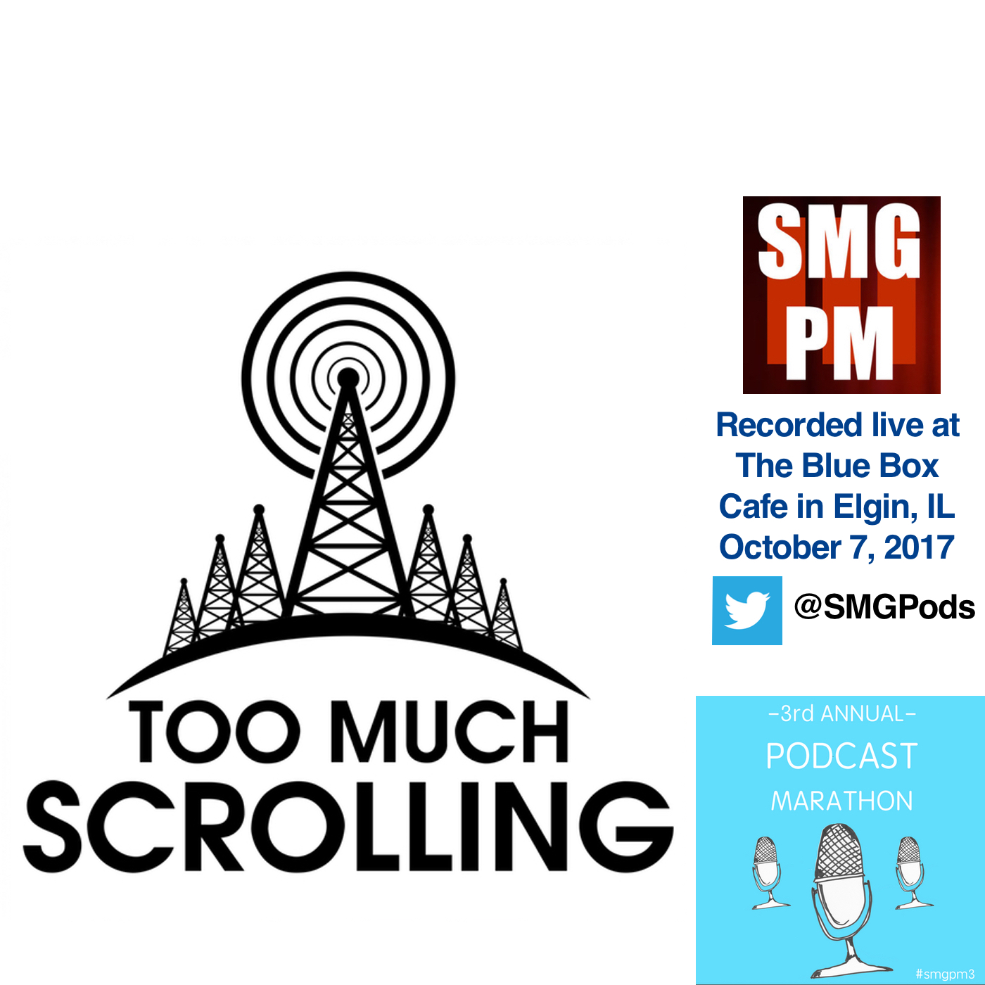Podcast Marathon 2017 - Too Much Scrolling