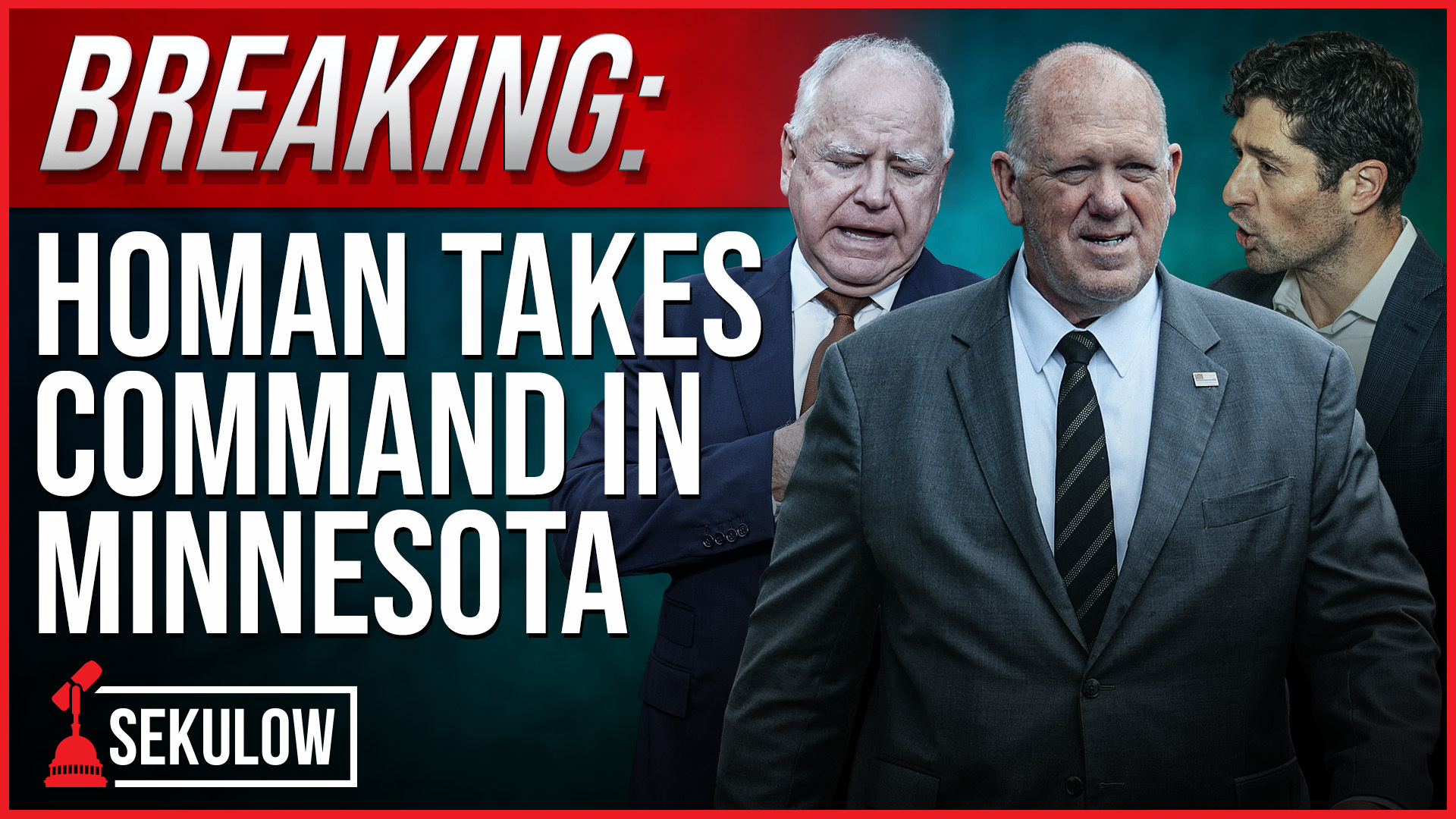 BREAKING: Homan Takes Command in Minnesota