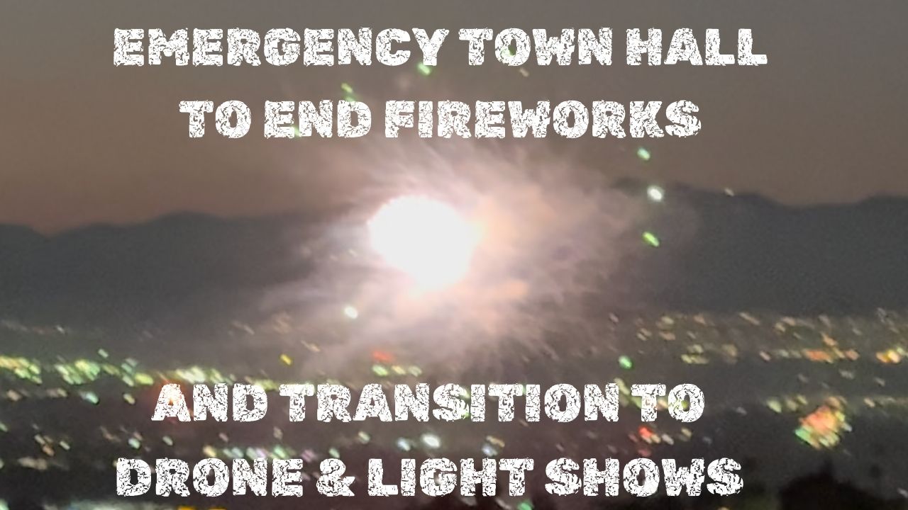 Town Hall to End Fireworks!