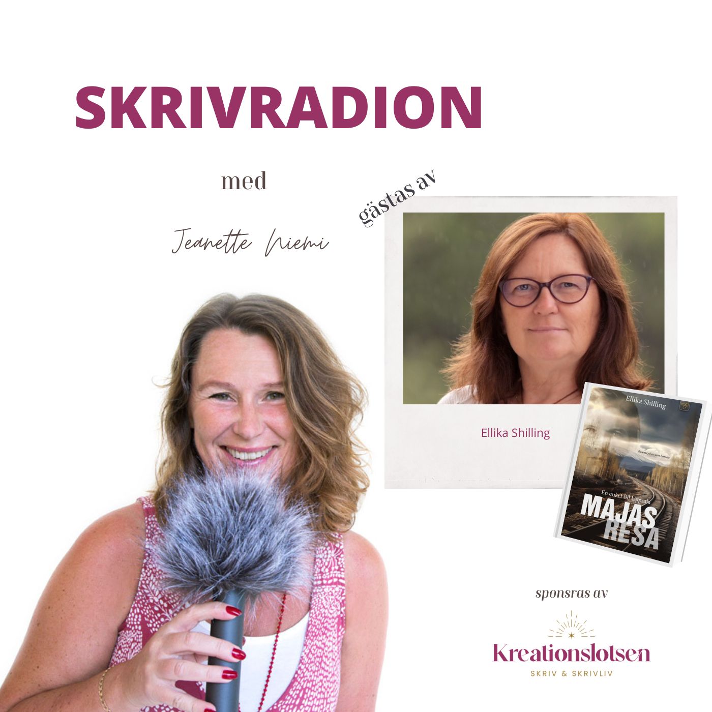 #201 Skrivradion: Baserad på en sann historia Gäst: Ellika Shilling
