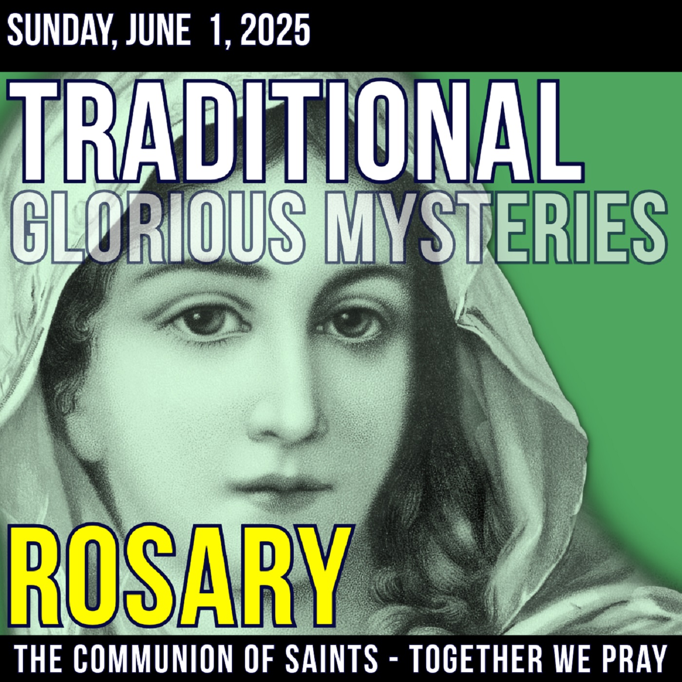 TRADITIONAL ROSARY - SUNDAY - SLOW AND MYSTICAL