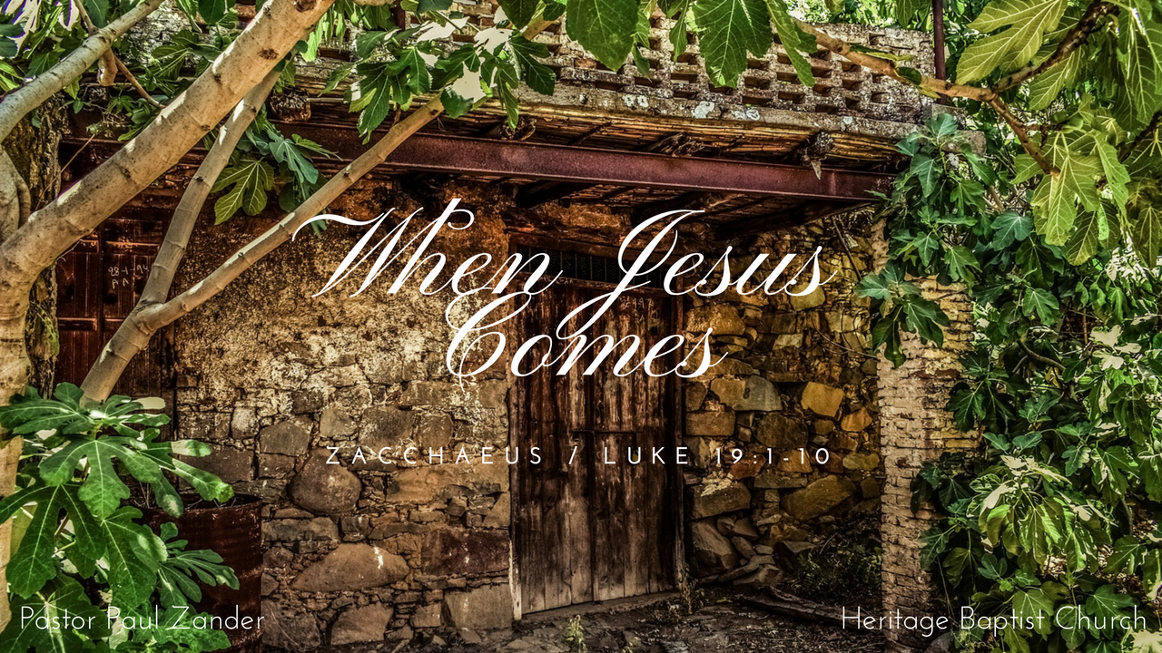 When Jesus Comes {Zacchaeus} episode artwork