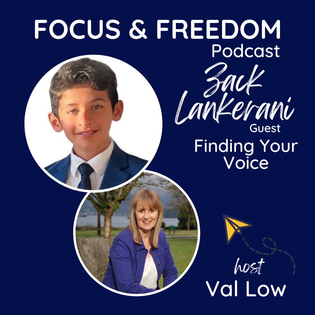 FF204: Finding Your Voice with 13-Year-Old Zack Lankerani, Speaker, Author, Podcaster, Triathlete.