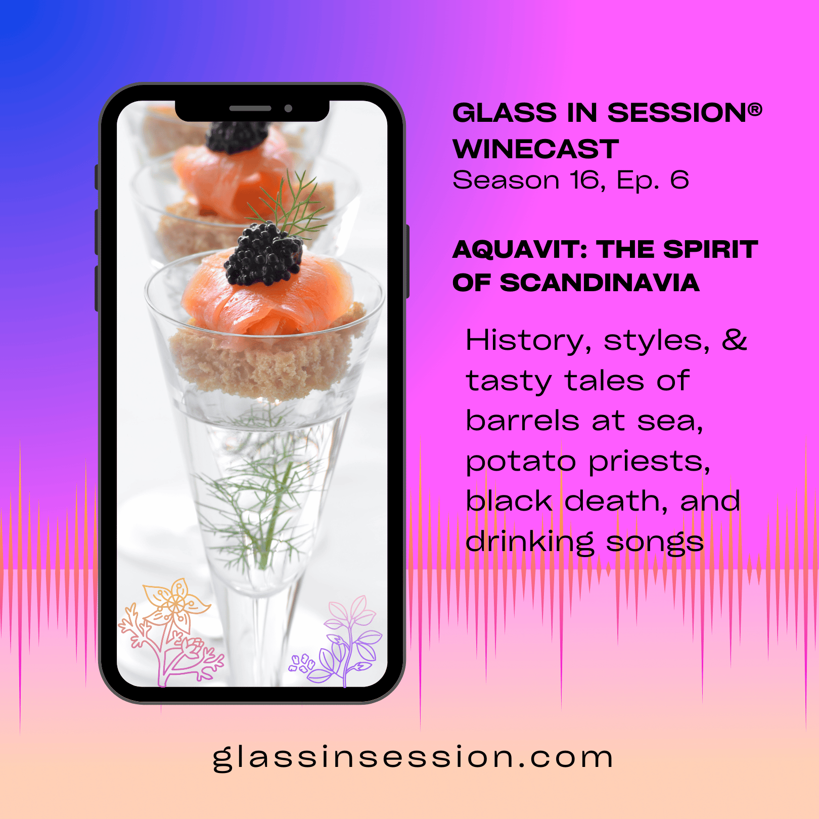 Glass in Session® Winecast