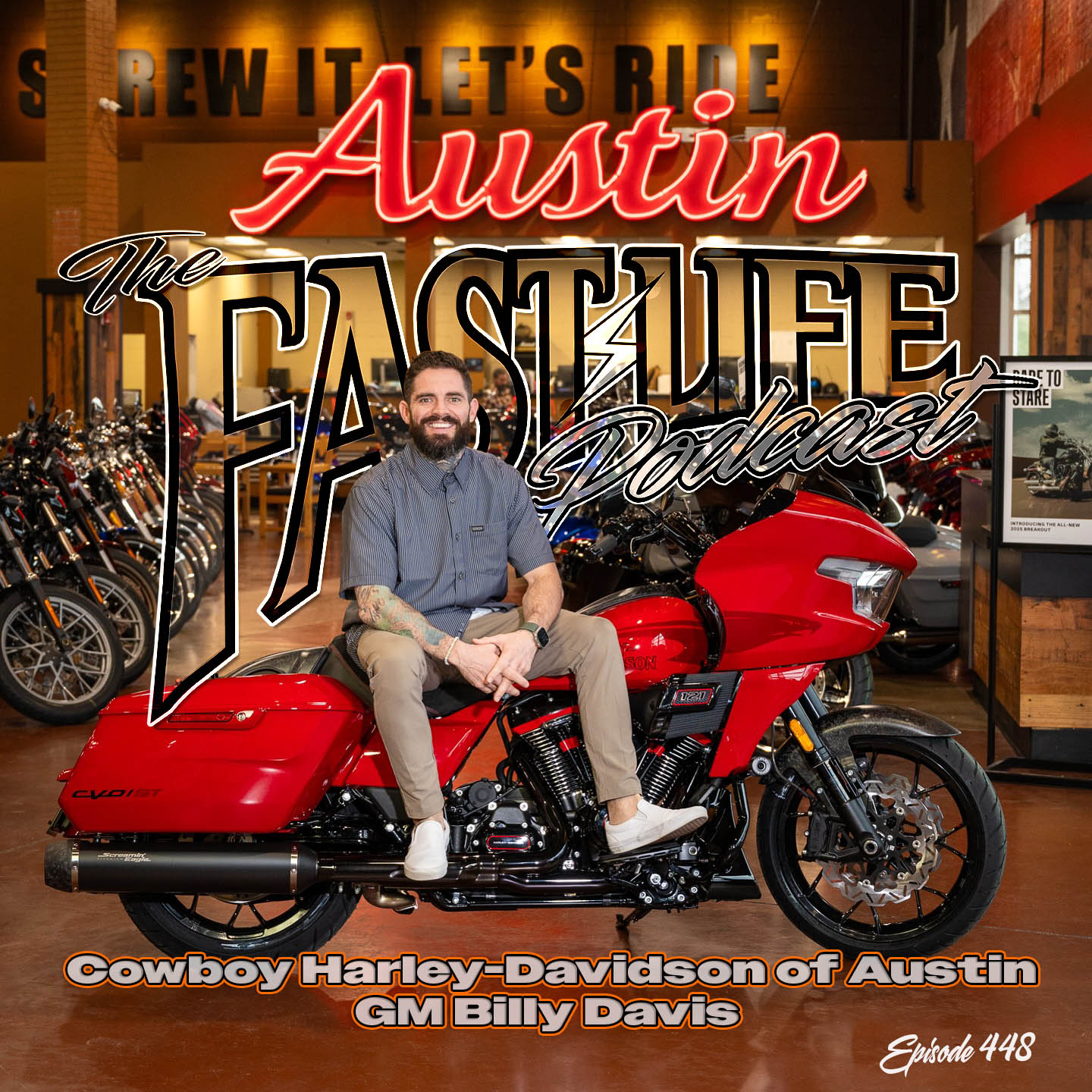 Cowboy Harley-Davidson of Austin GM Billy Davis #448