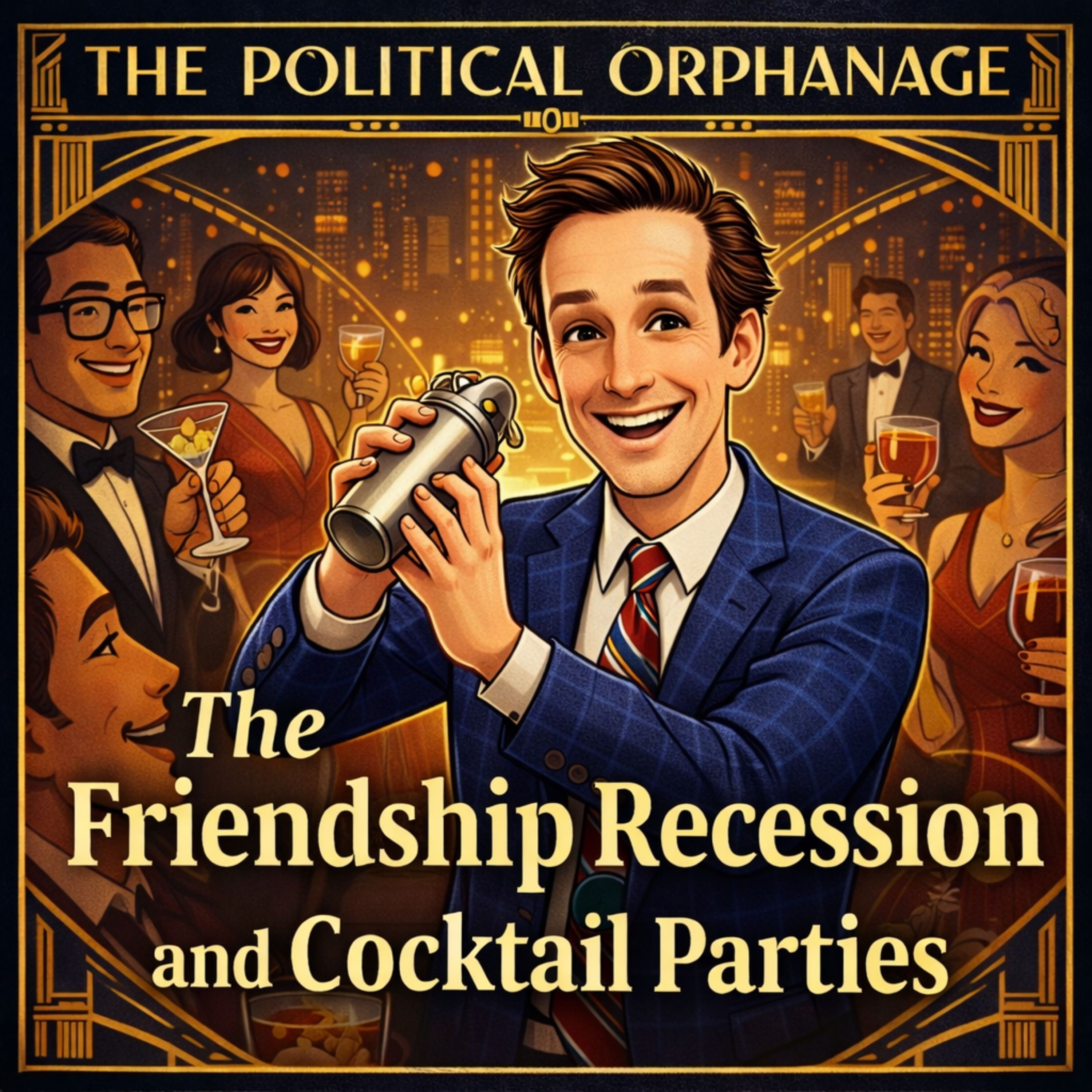 The Friendship Recession and Cocktail Parties