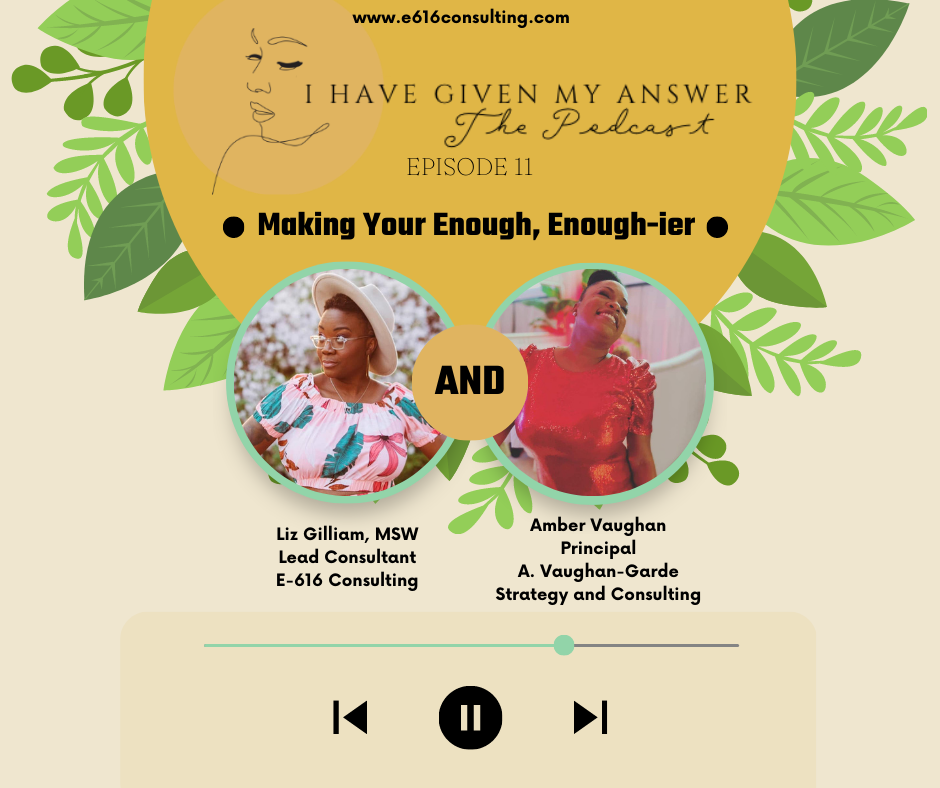 I Have Given My Answer