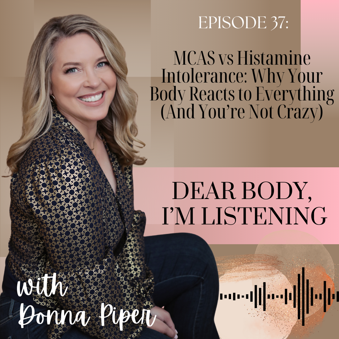 Dear body, I\'m listening