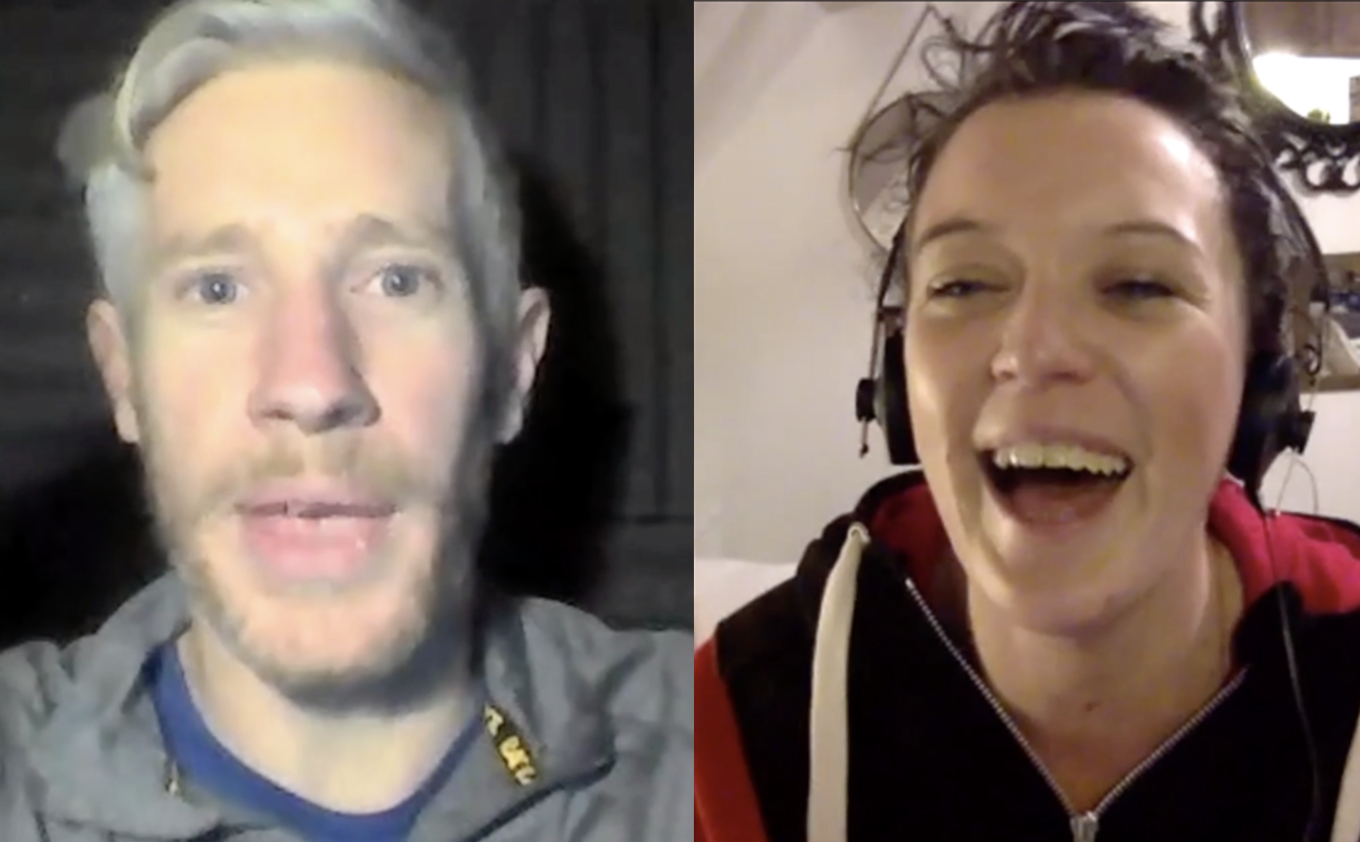 Bad Boy Running UK with Allie Bailey and David Hellard