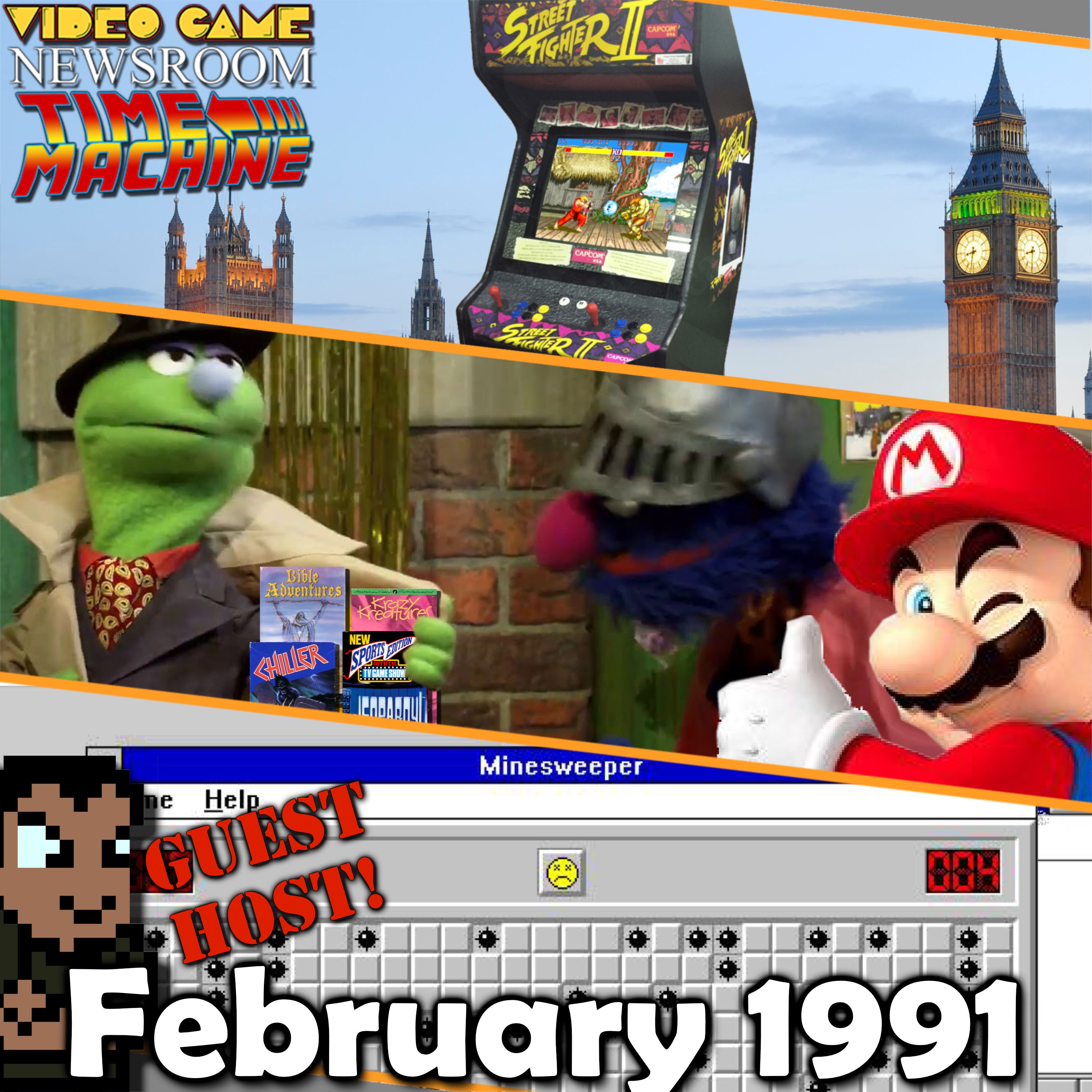 Video Game Newsroom Time Machine