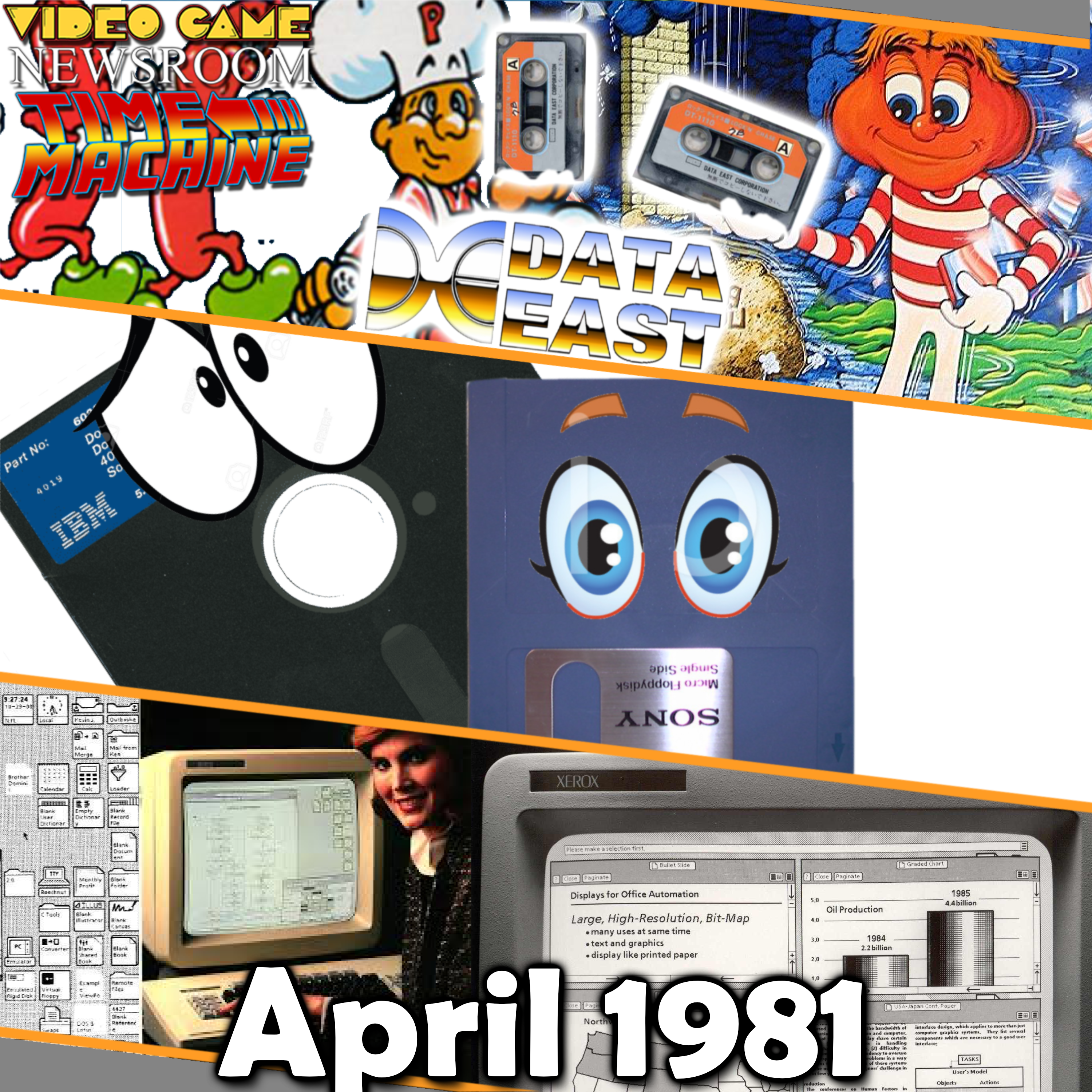 Video Game Newsroom Time Machine