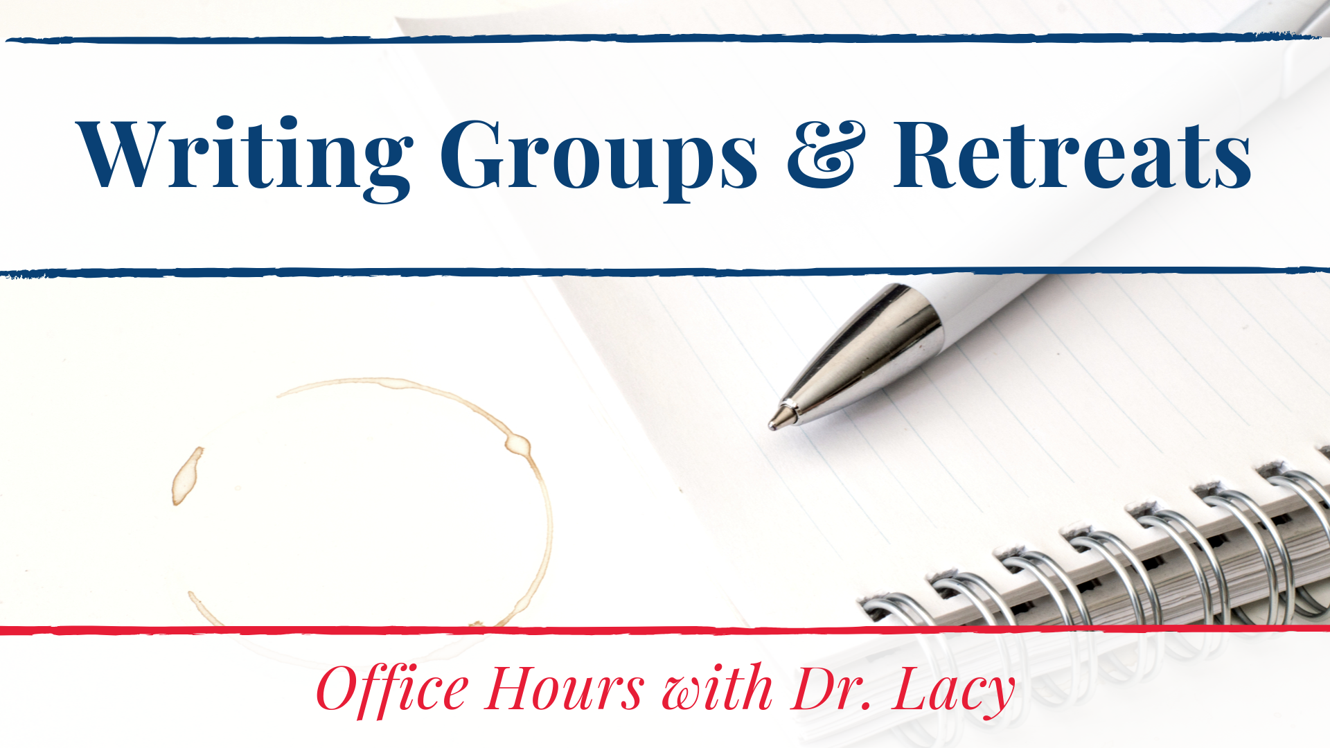 40. Writing Groups & Retreats
