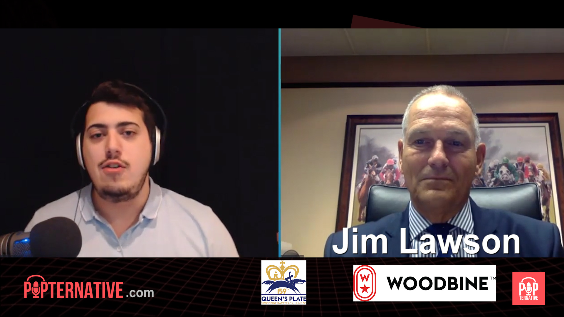Chatting 159th Queen's Plate With Woodbine Entertainment CEO Jim Lawson