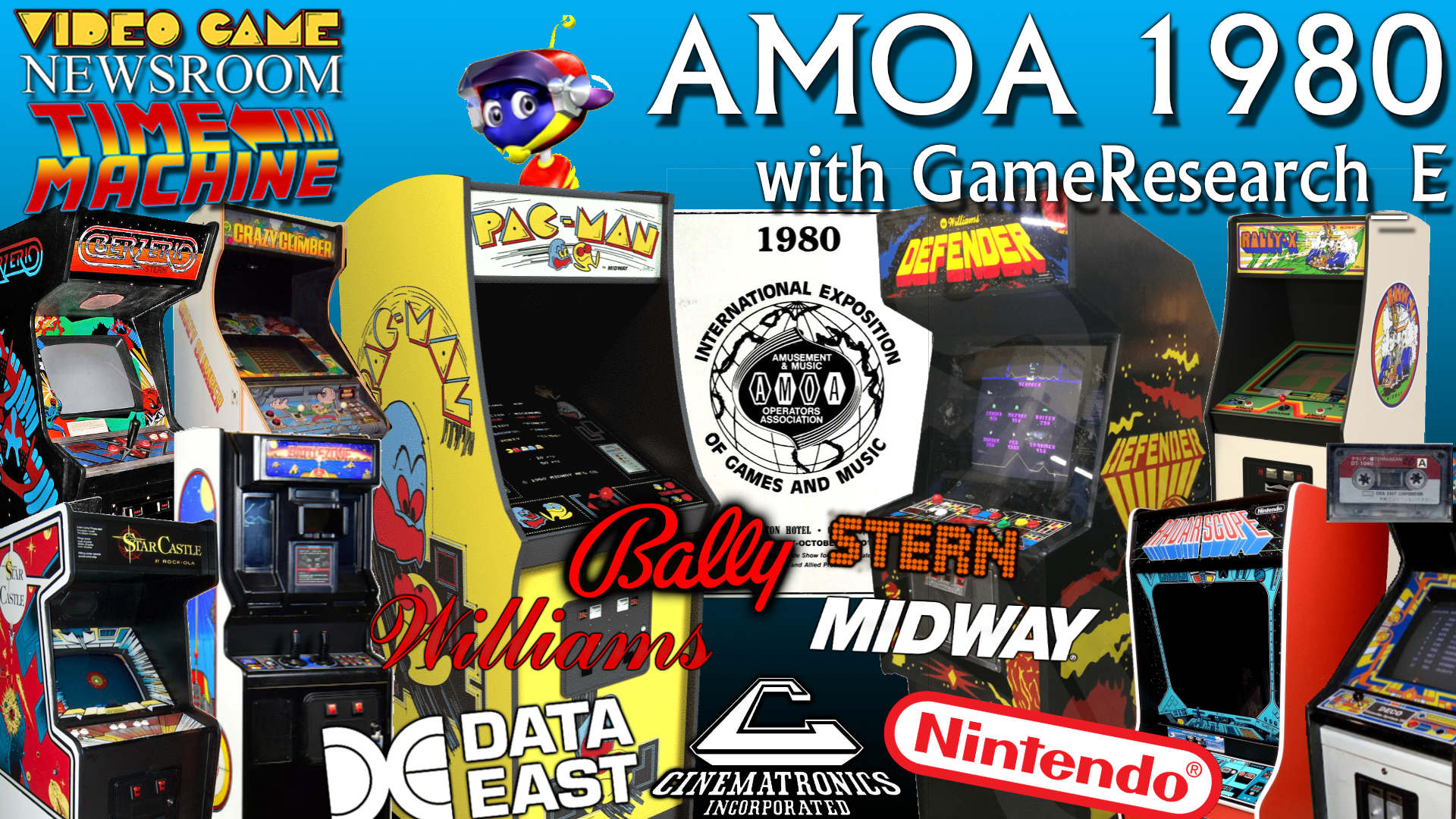 Video Game Newsroom Time Machine