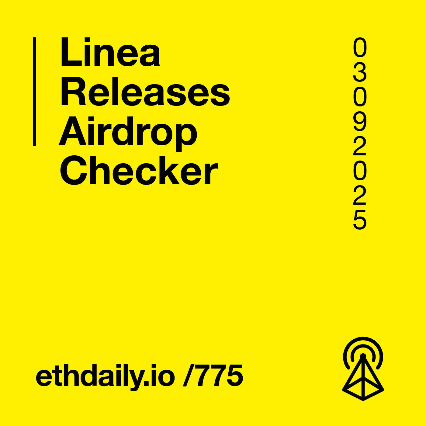 Linea Releases Airdrop Checker