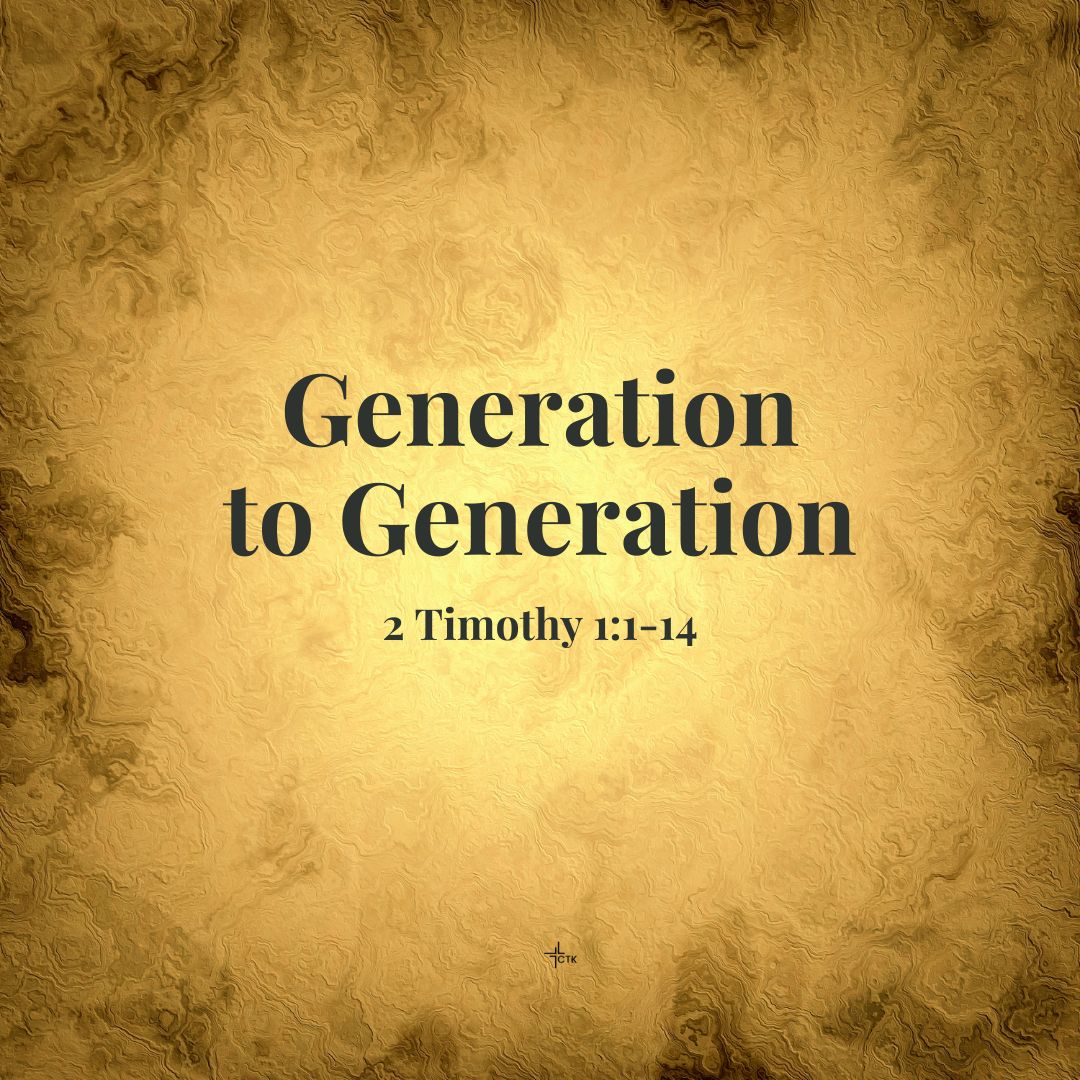 Generation to Generation
