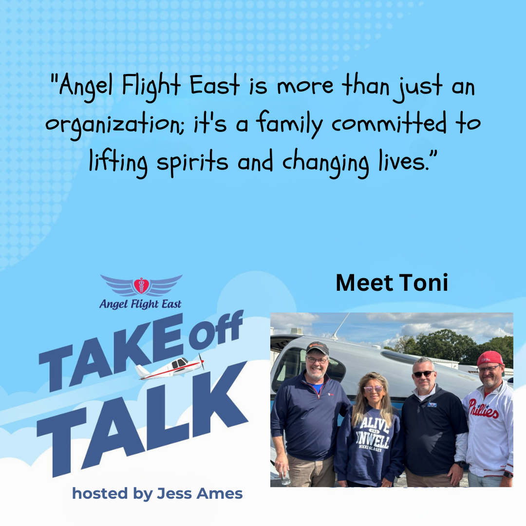 Take Off Talk with Angel Flight East