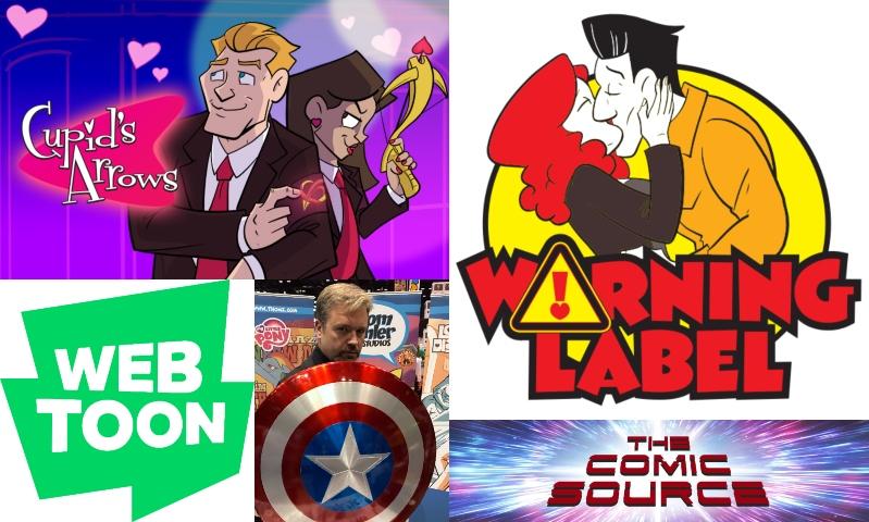 Webtoon Wednesday - Warning label & Cupid's Arrows with Thom Zahler