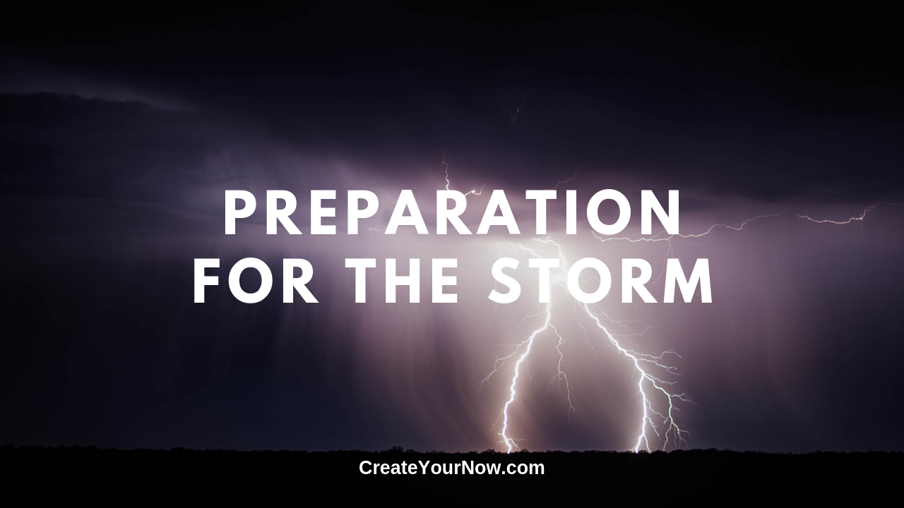 1590 Preparation for the Storm