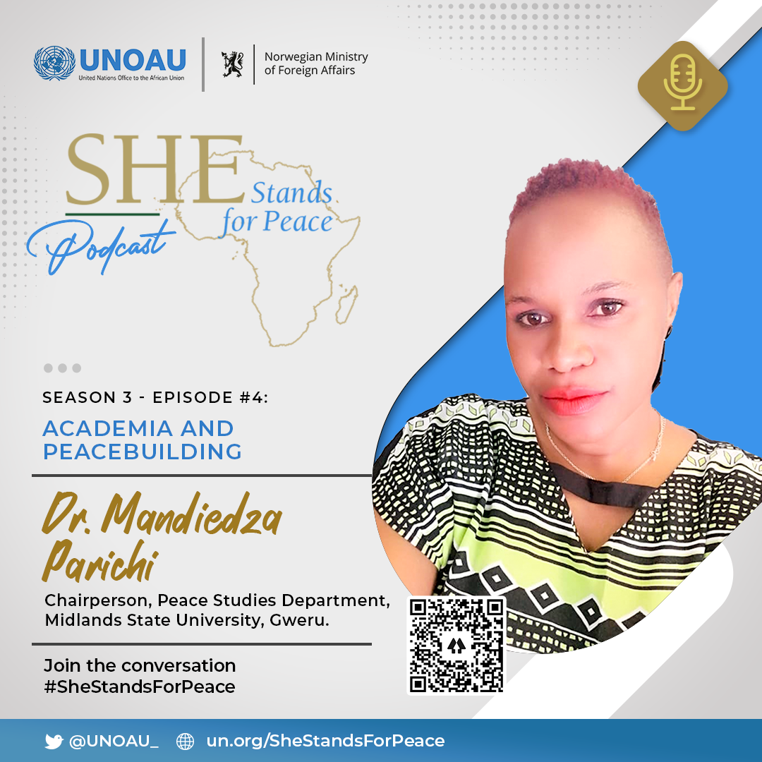 Episode Twenty-Six: Academia and Peacebuilding with Dr. Mandiedza Parichi