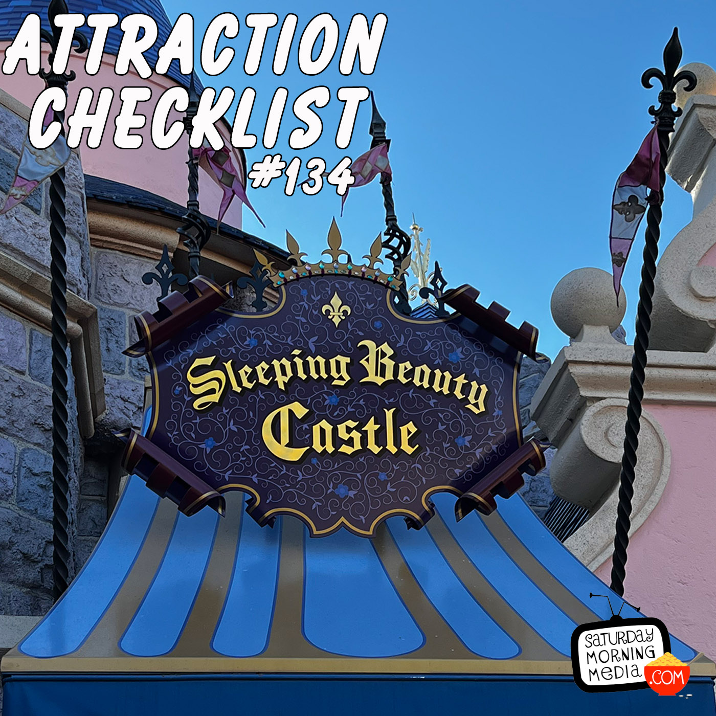 134 - Sleeping Beauty Castle Walkthrough - Disneyland - Attraction Checklist