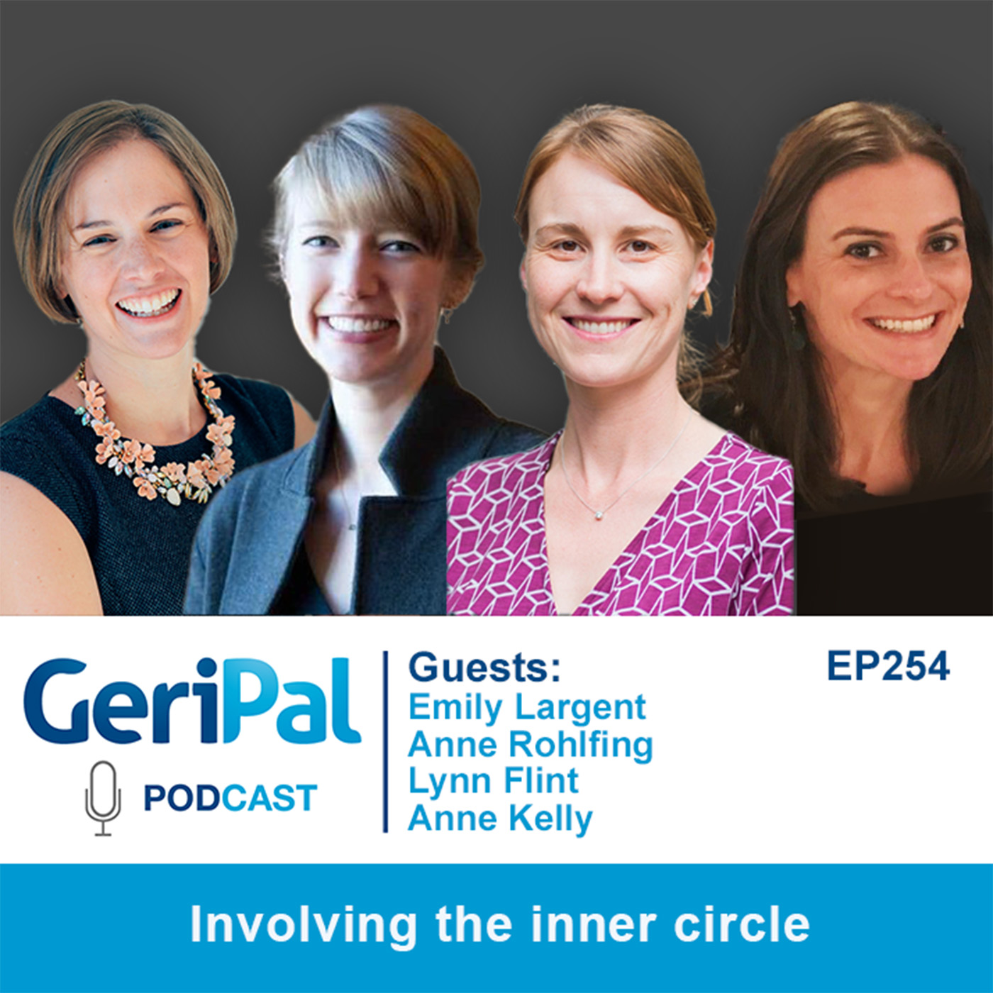 Involving the inner circle: Emily Largent, Anne Rohlfing, Lynn Flint & Anne Kelly