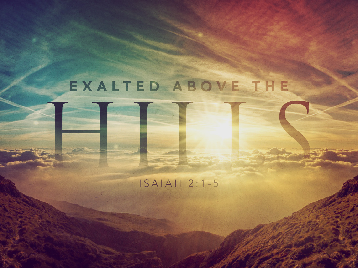 Sermon - Isaiah 2: 1-5