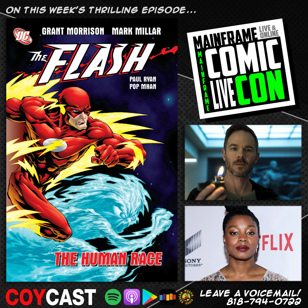 Captain Marvel 2 / Grant Morrison’s Flash / MainFrame Comic Con
