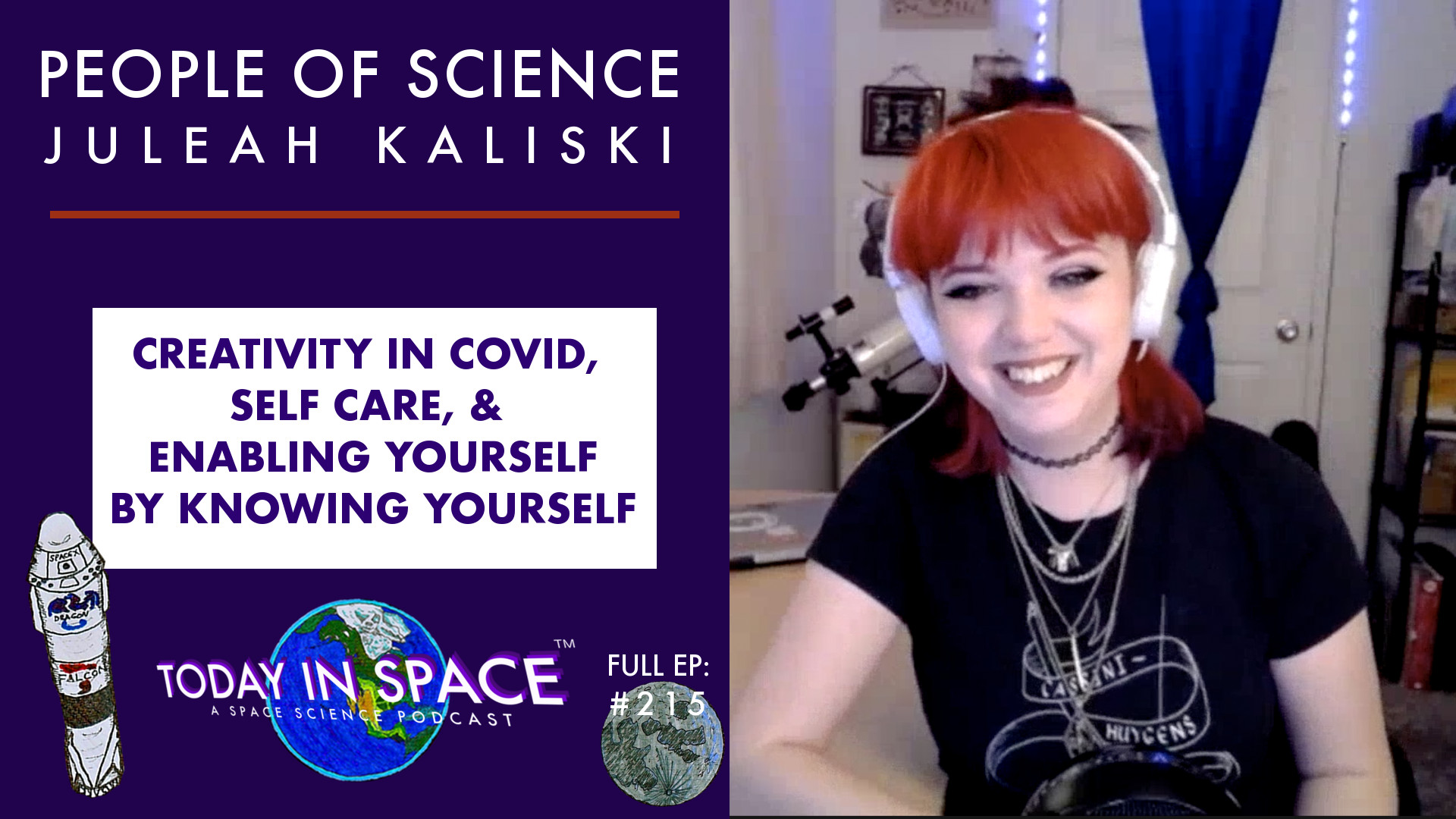 Juleah Kaliski - Creativity in COVID, Self Care, and Enabling Yourself By Knowing Yourself | People of Science #215