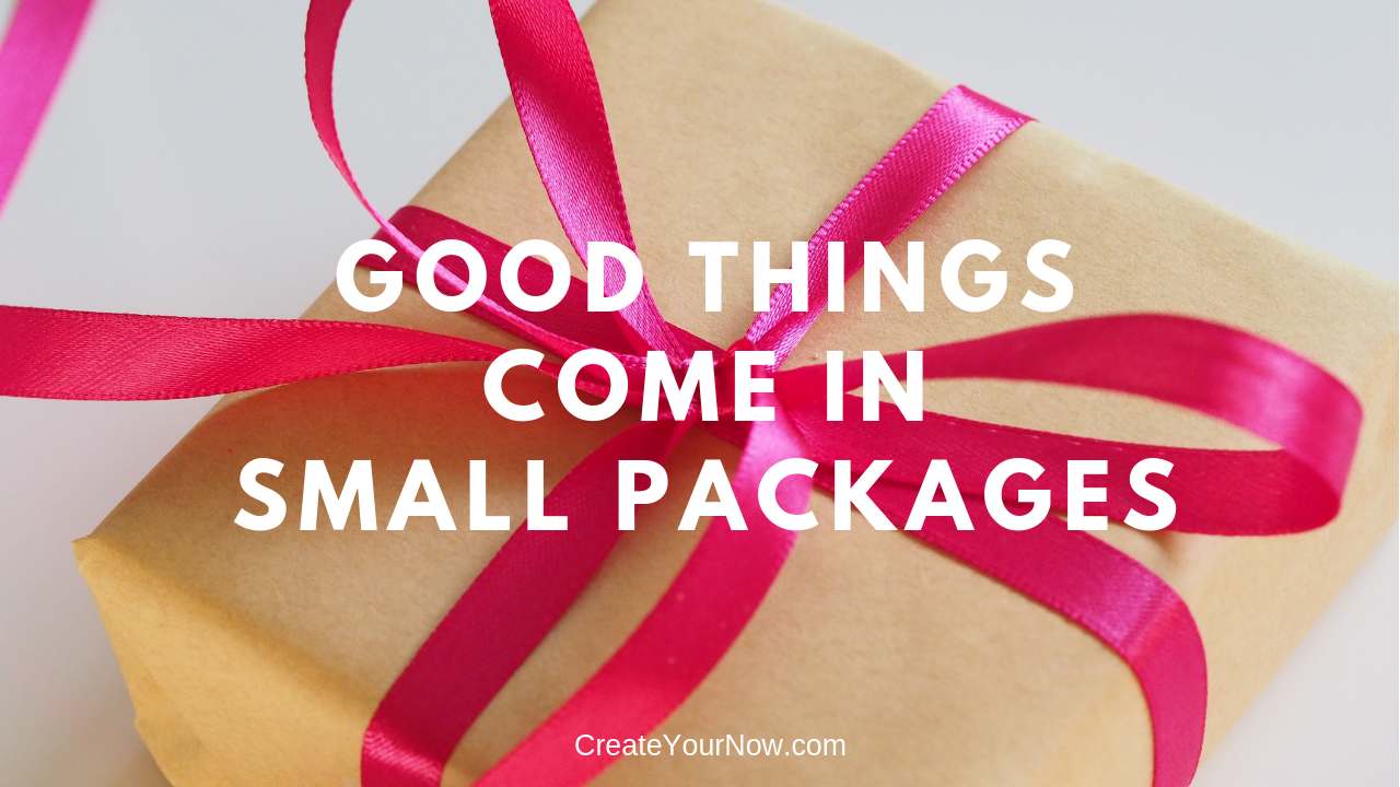 1423 Good Things Come in Small Packages