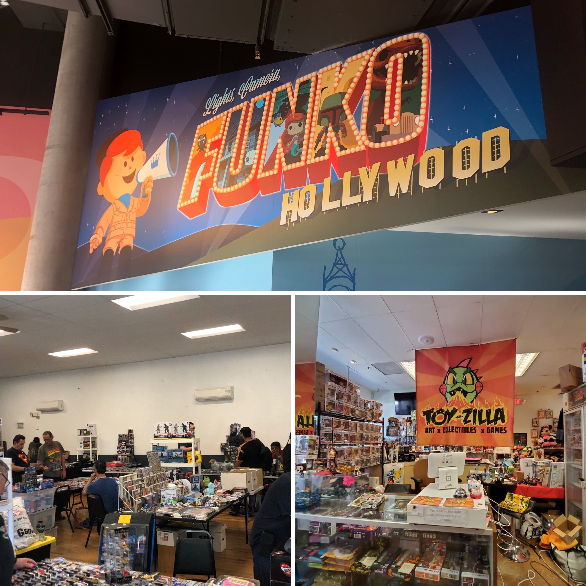 Episode 466 - Toy-Zilla Swap Meet, VFW Toy Show, & Funko Hollywood Grand Opening
