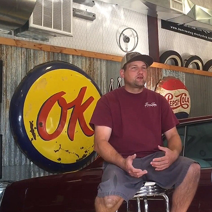 001 Chris Shuler interview about his business, Boerne Stage Kustoms