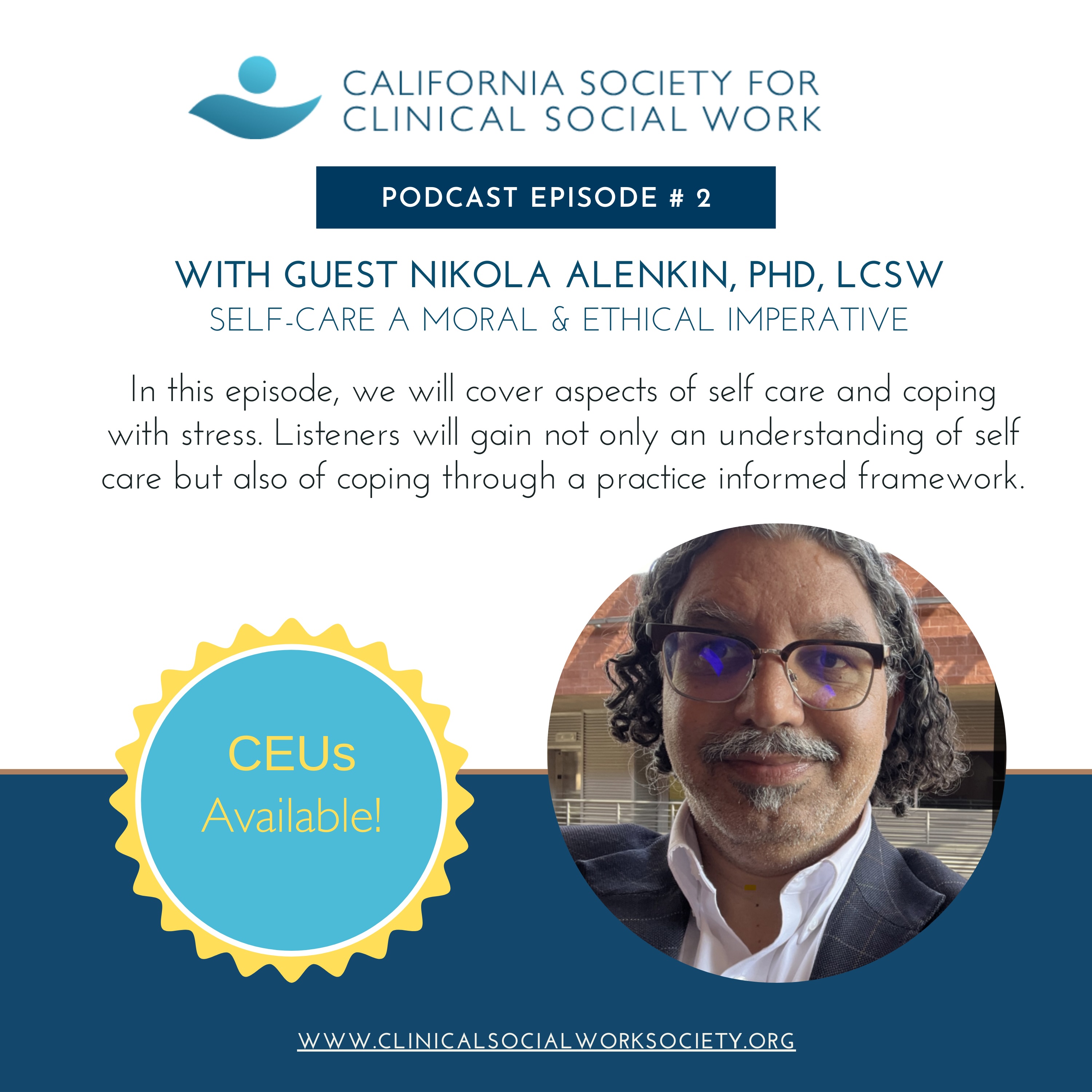 CEU TRAINING: SELF CARE- A MORAL AND ETHICAL IMPERATIVE
