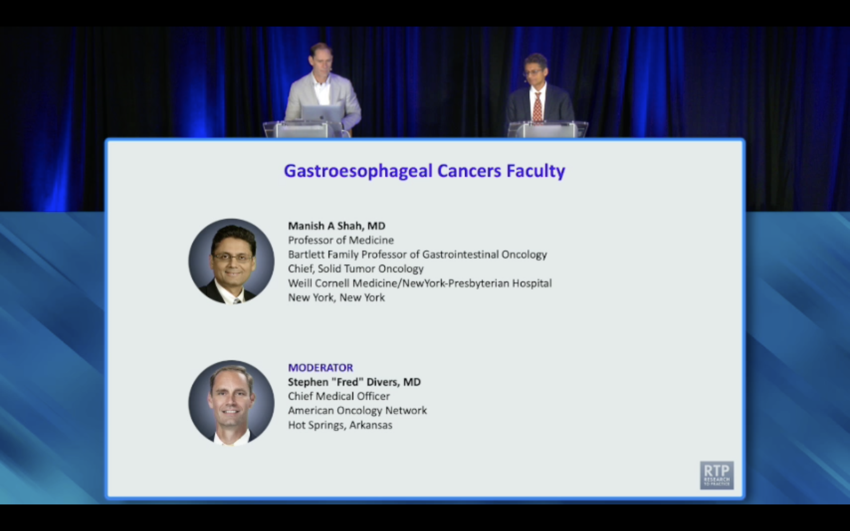 Gastroesophageal Cancers — Proceedings from a Symposium Held in Partnership with the American Oncology Network Gastroesophageal Cancers — Proceedings from a Symposium Held in Partnership with the American Oncology Network