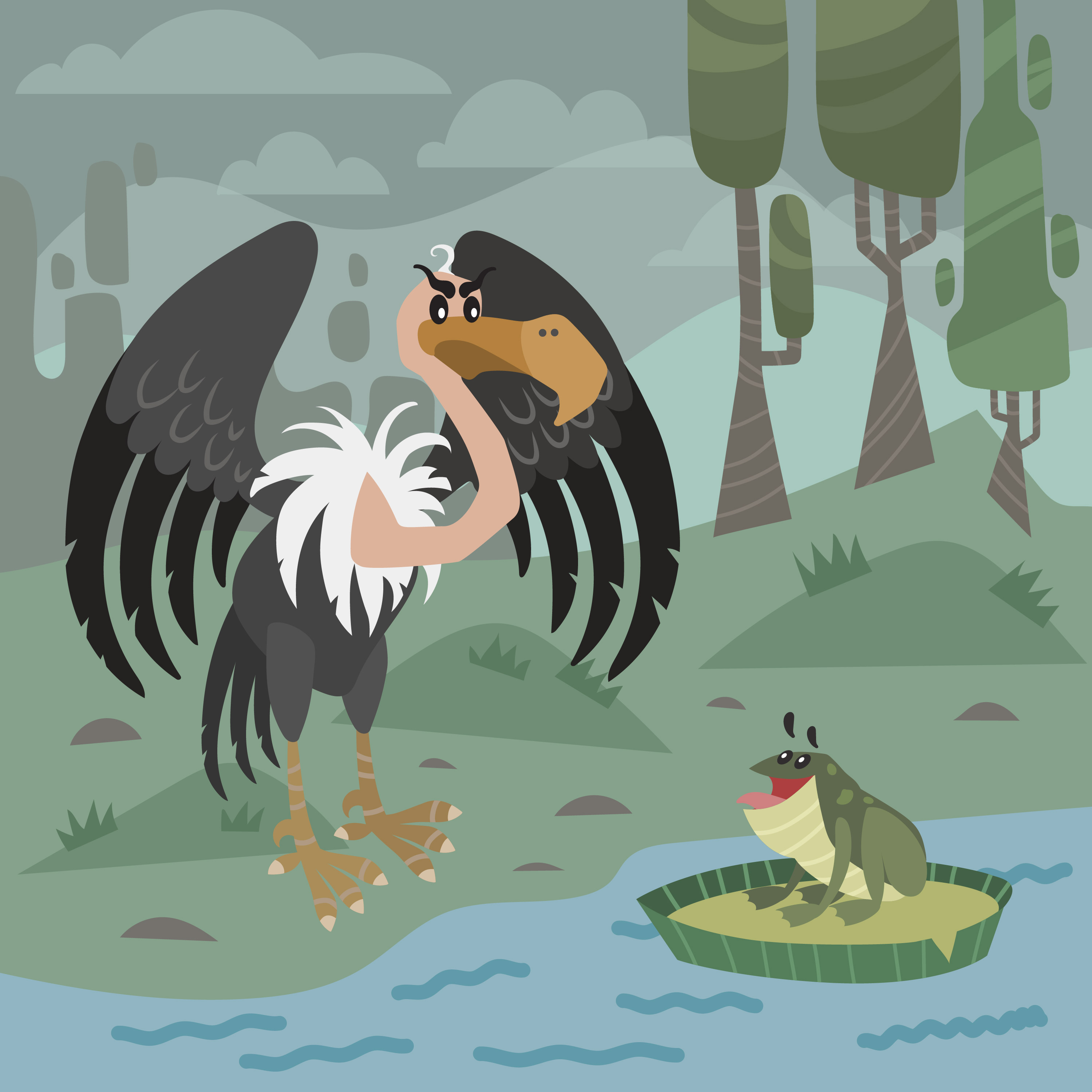 The Frog and the Condor-Storytelling Podcast for Kids:E312