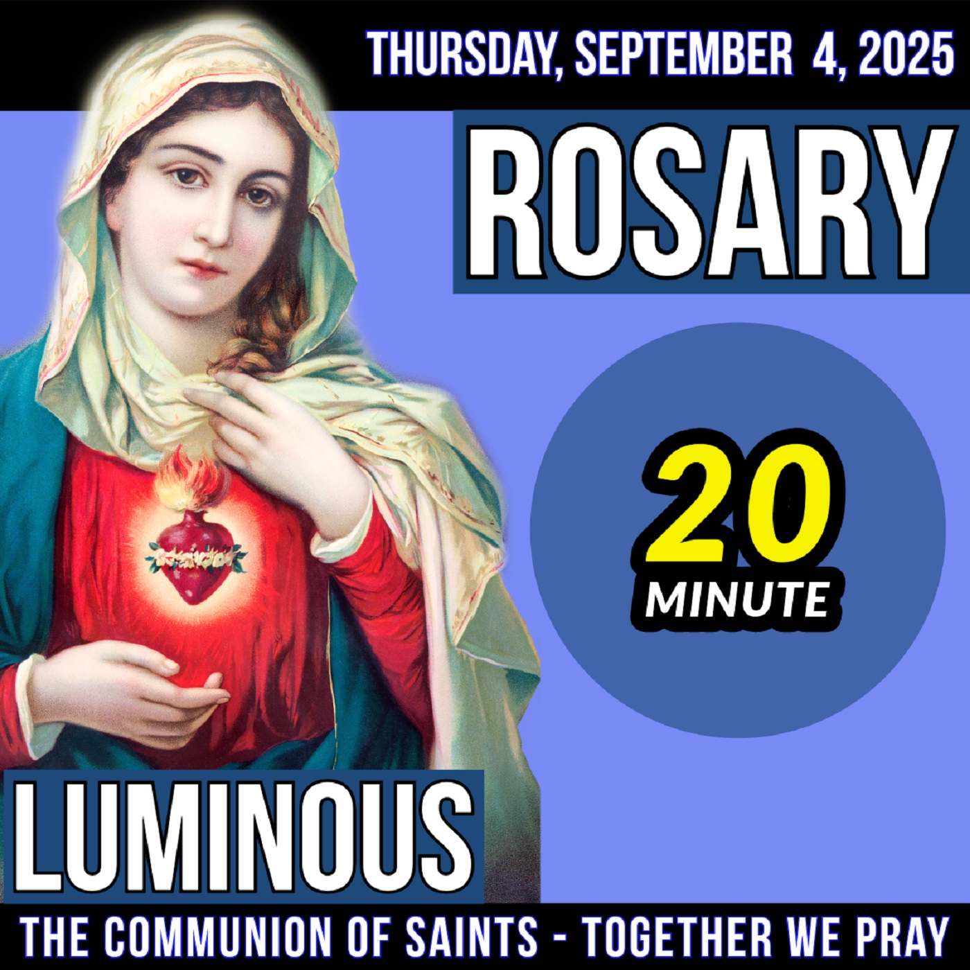 LISTEN - ROSARY THURSDAY - Theme: PEACE AMONG STARS