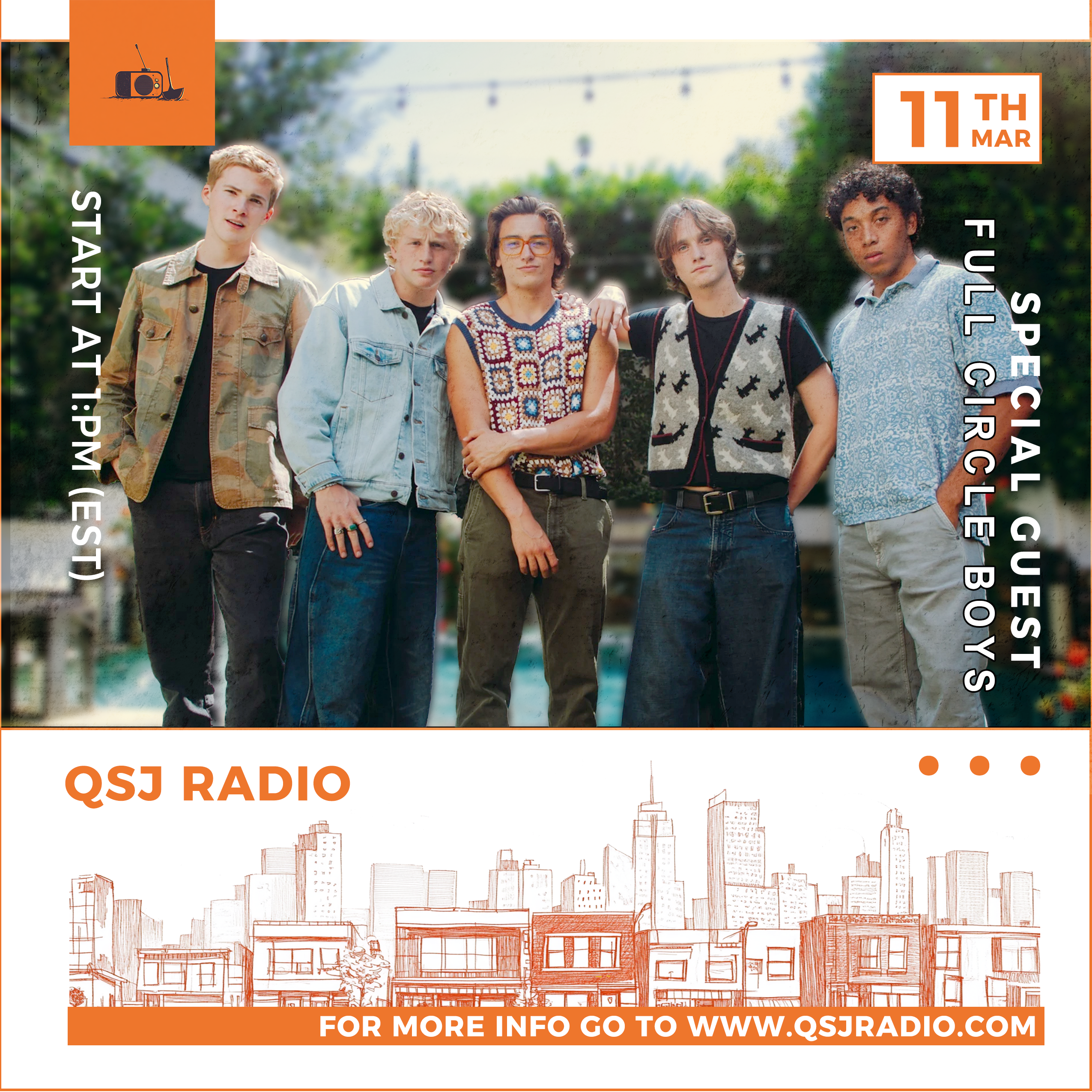 Full Circle Boys: The Rise of the Next-Gen Boy Band – A QSJ Radio Exclusive