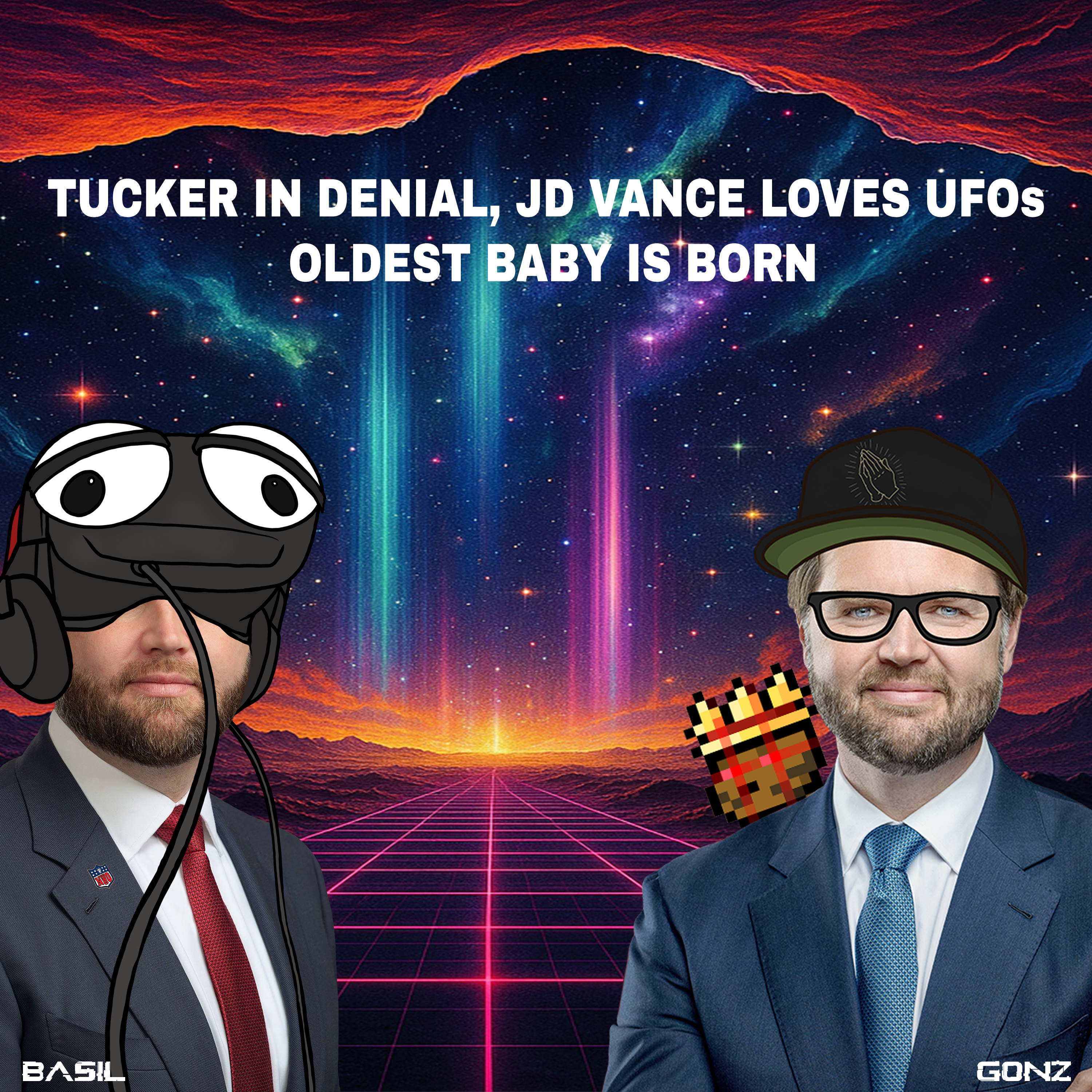 TUCKER IN DENIAL, Ghislane Moves, JD Vance ADMITS UFO love, world OLDEST BABY! | CCNT 864