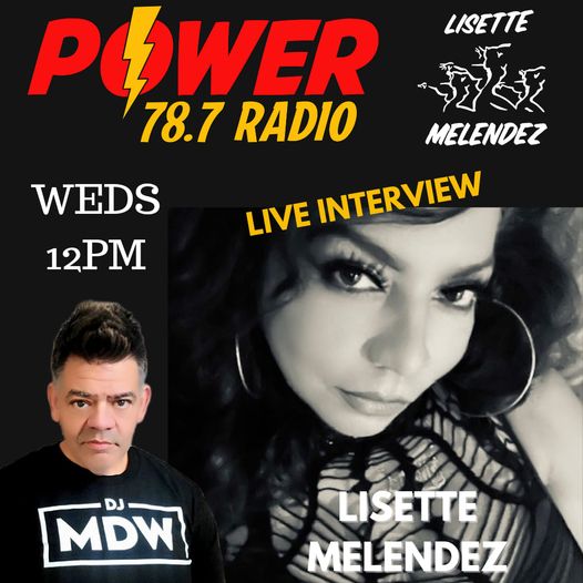 Boom at Noon - Guest Lisette Melendez hosted by DJ MDW (Power 78.7 Radio)