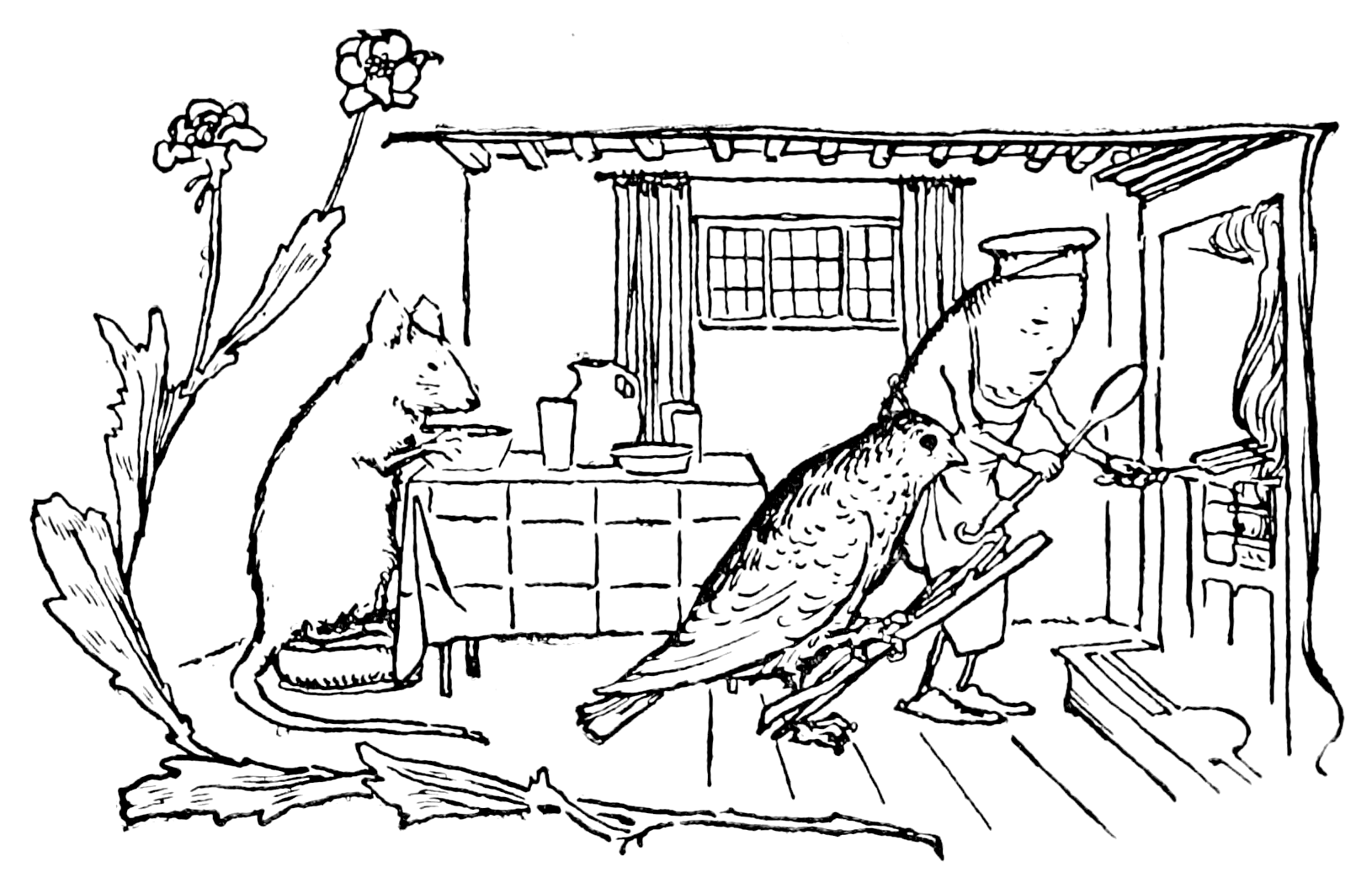 The Mouse, The Bird and The Sausage - A German Folktale