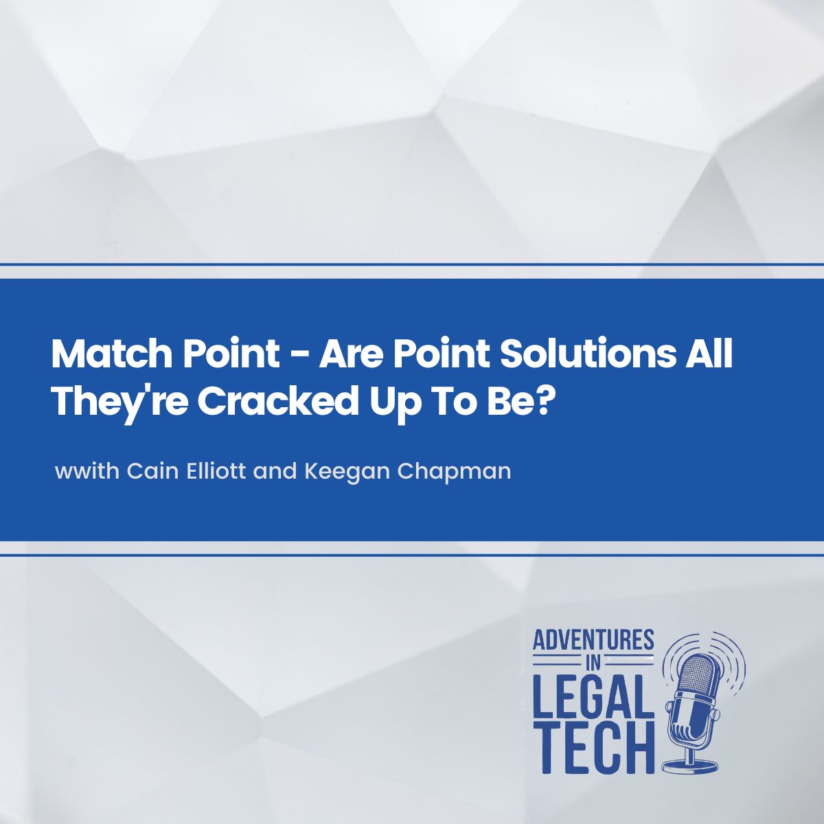 Adventures In Legal Tech