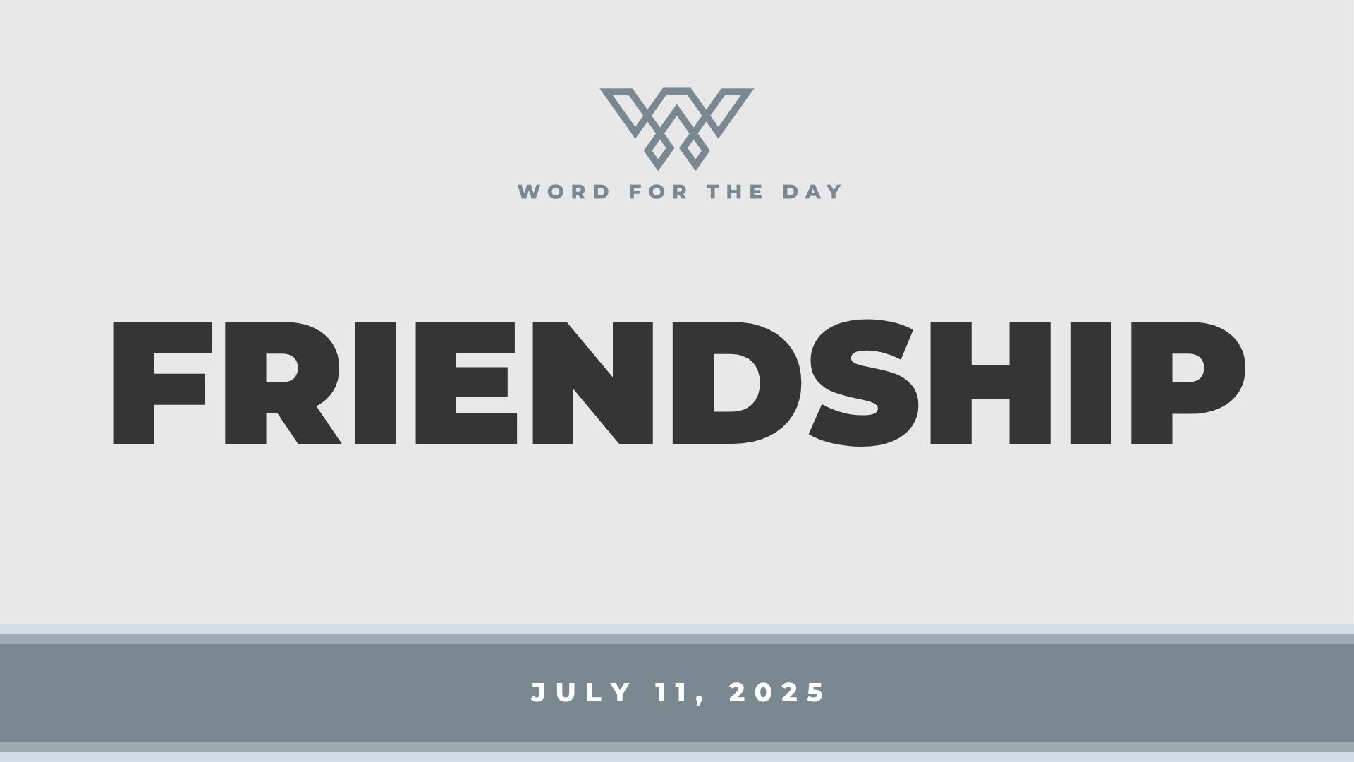 Friendship