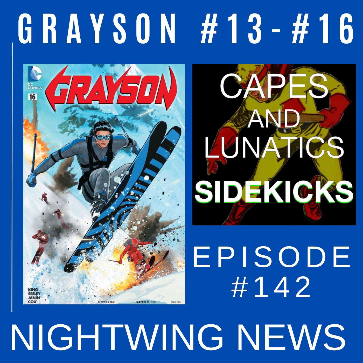 Capes & Lunatics Sidekicks Podcast