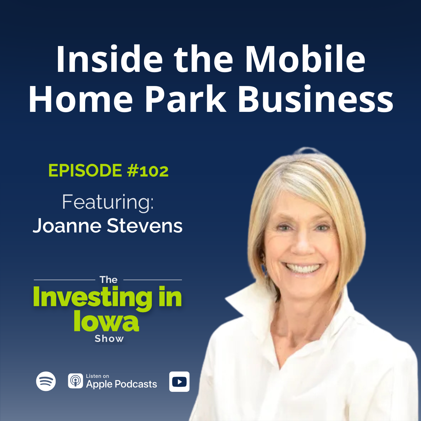 EP102 Inside the Mobile Home Park Business with Joanne Stevens