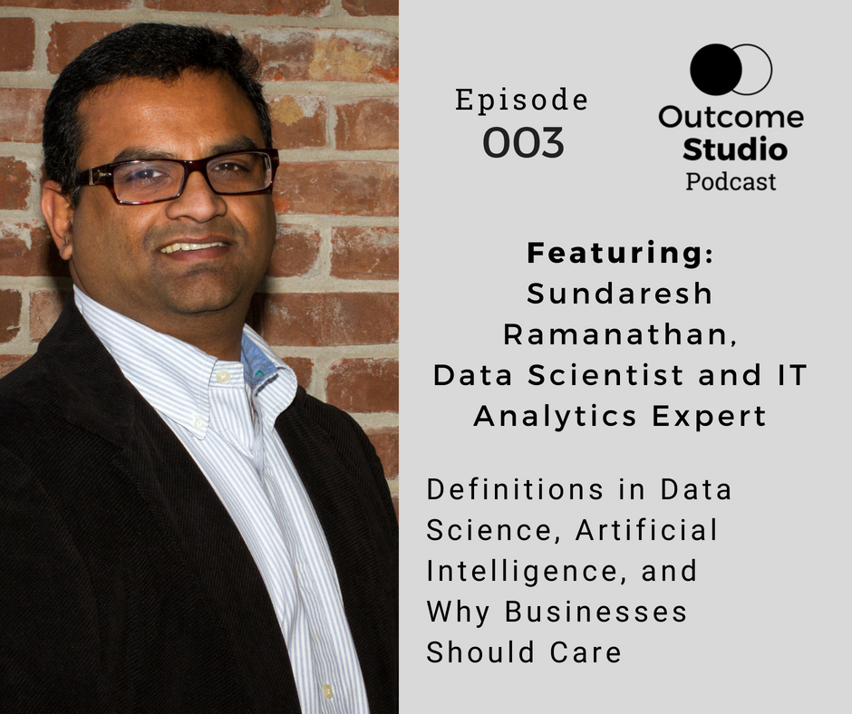 003: Definitions in Data Science and Artificial Intelligence with Sundaresh Ramanathan