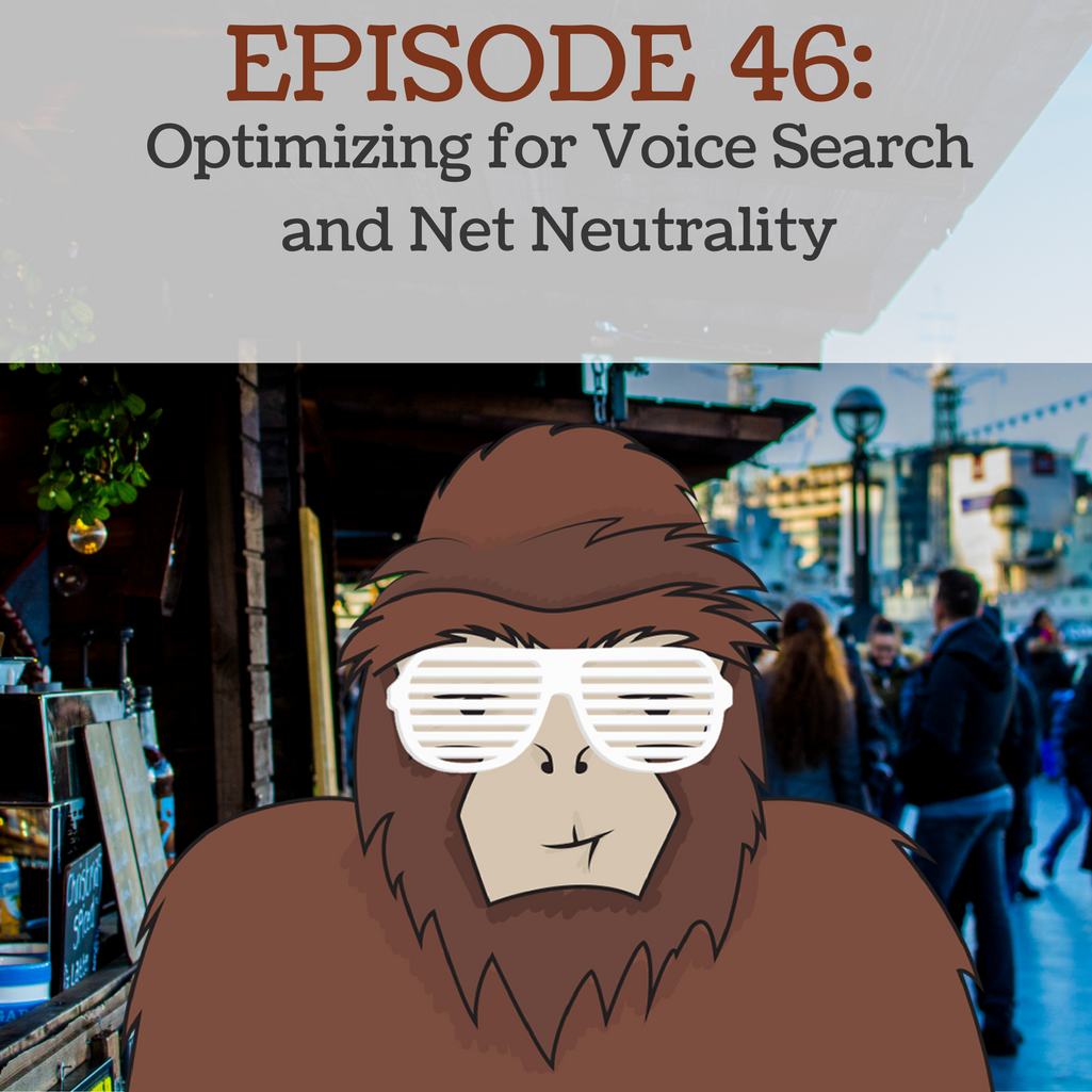 Ep 46 - Optimizing for Voice Search and Net Neutrality