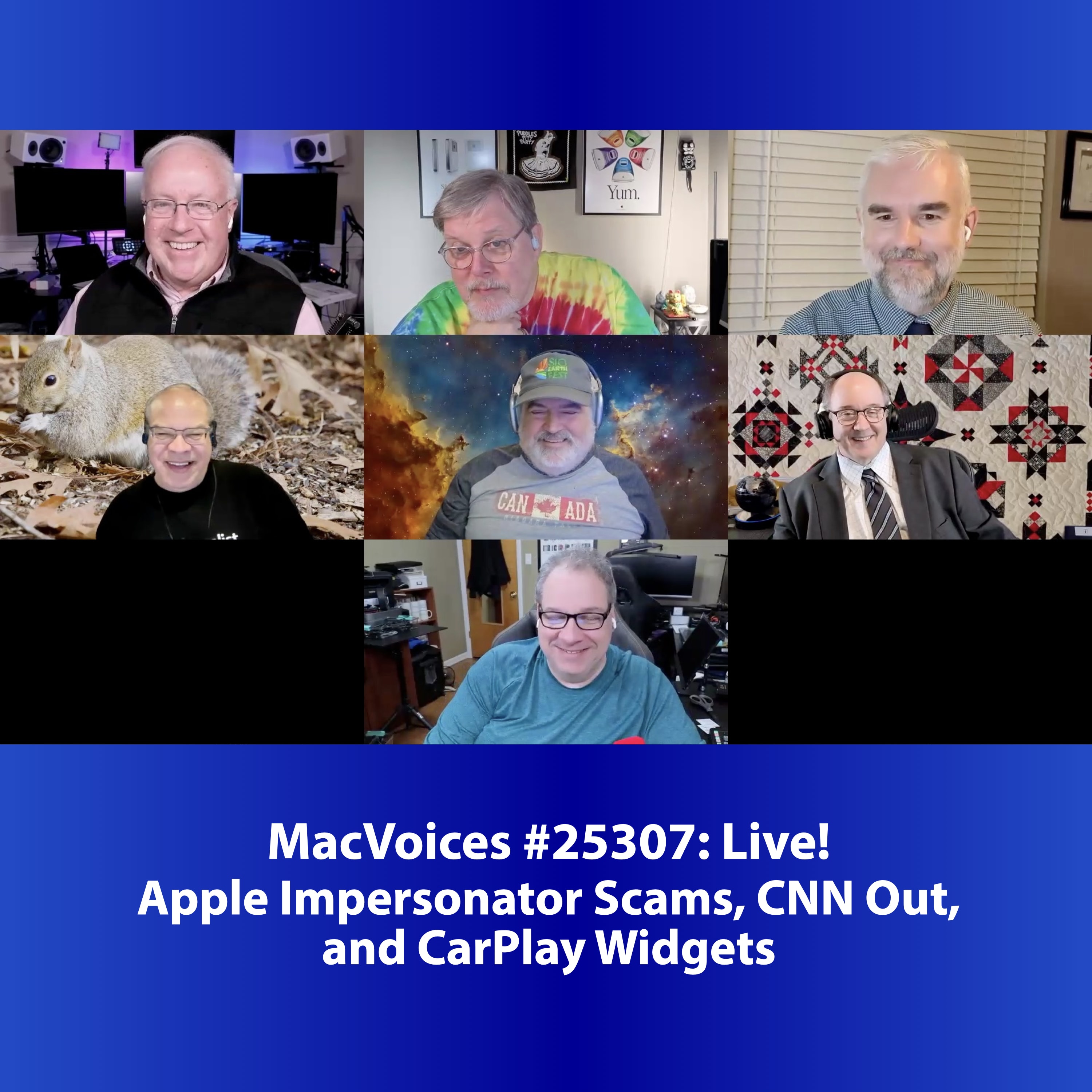 MacVoices #25307: Live! - Apple Impersonator Scams, CNN Out, and CarPlay Widgets