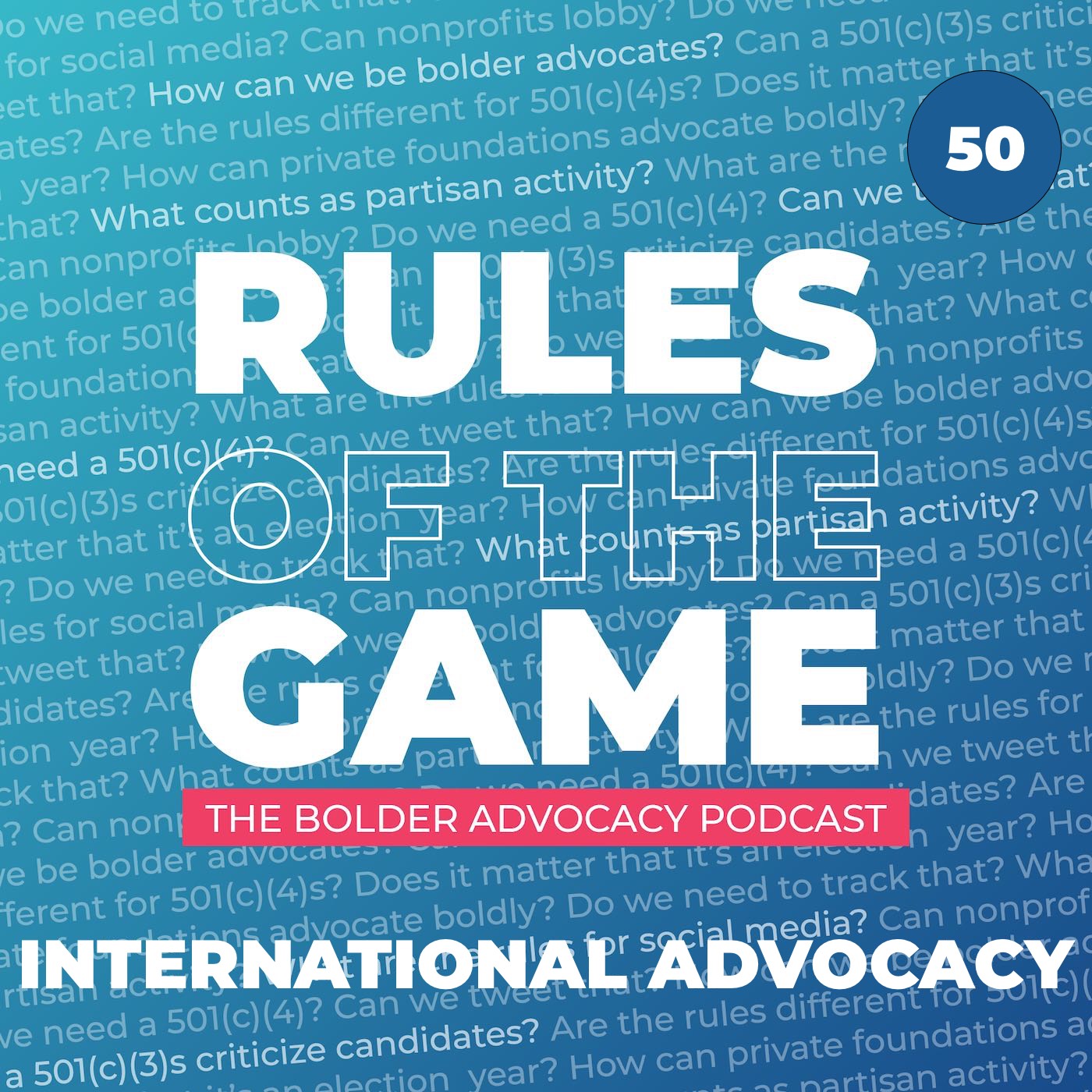 International Advocacy