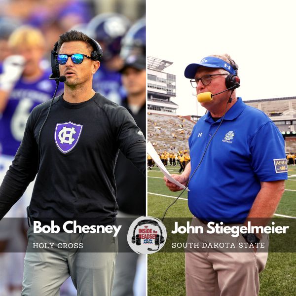 John Stiegelmeier, SDSU & Bob Chesney, Holy Cross